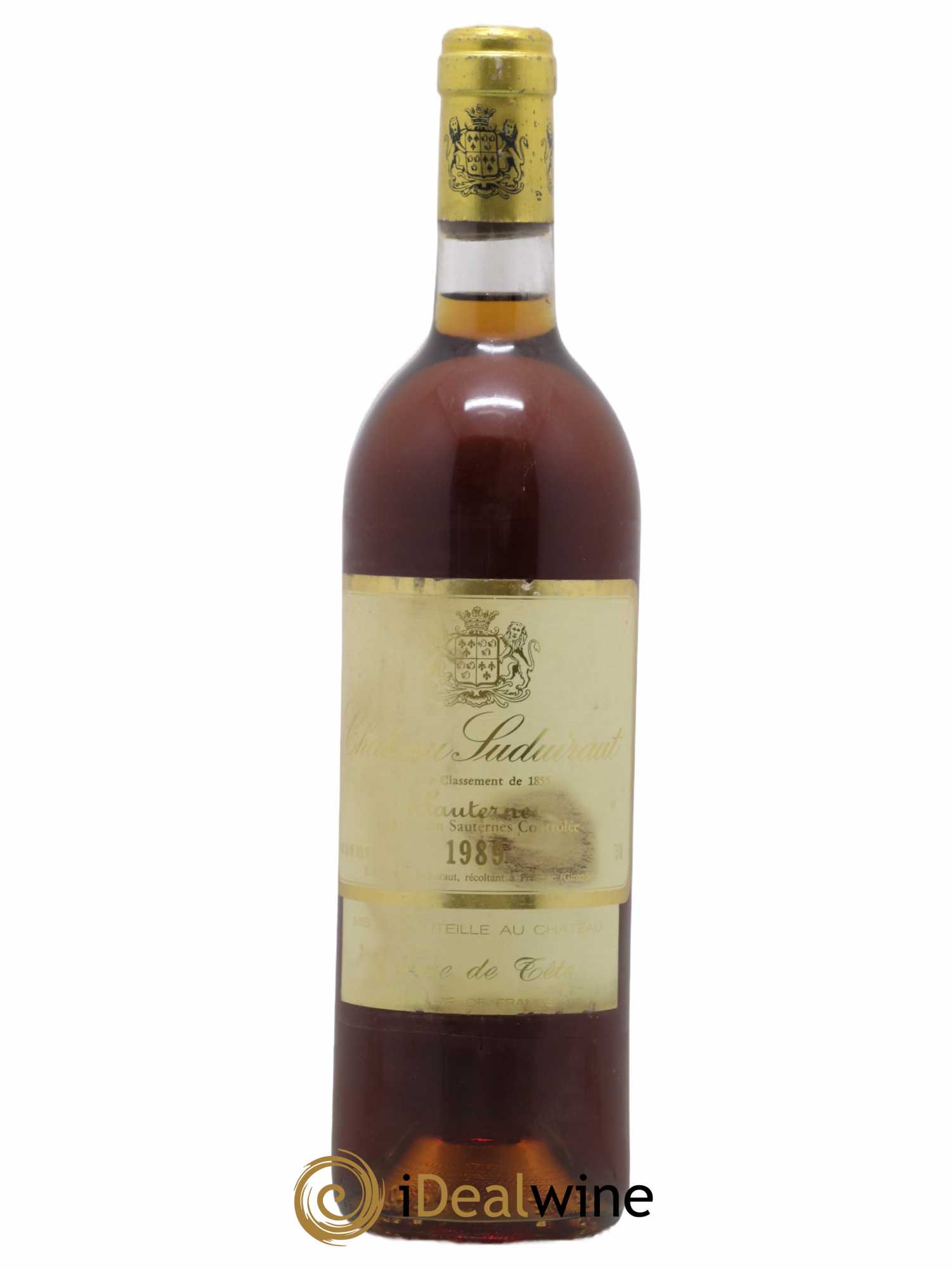Château Suduiraut Crème de Tête 1er Grand Cru Classé 1989 - Lotto di 1 bottiglia - 0
