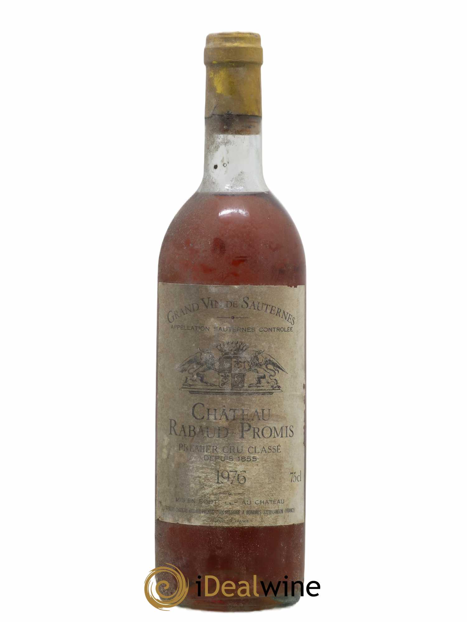 Château Rabaud Promis 1er Grand Cru Classé 1976 - Posten von 1 Flasche - 0