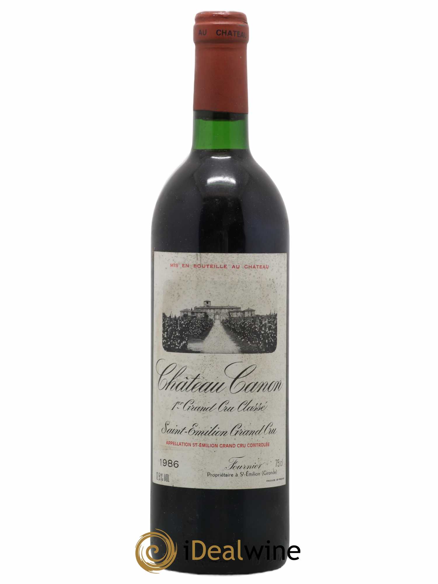 Château Canon 1er Grand Cru Classé B 1986 - Lot de 1 bouteille - 0