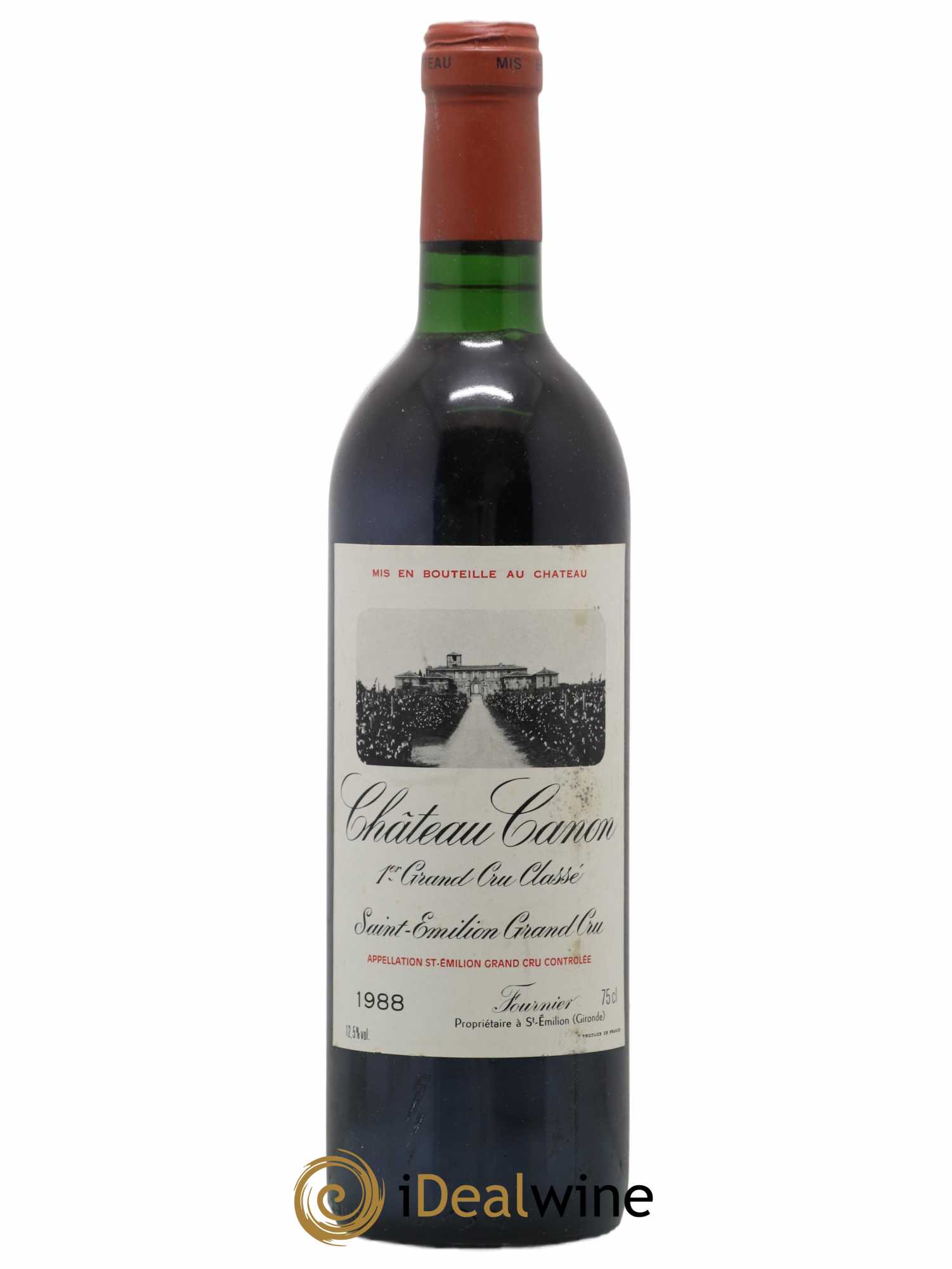 Château Canon 1er Grand Cru Classé B 1988 - Lot de 1 bouteille - 0