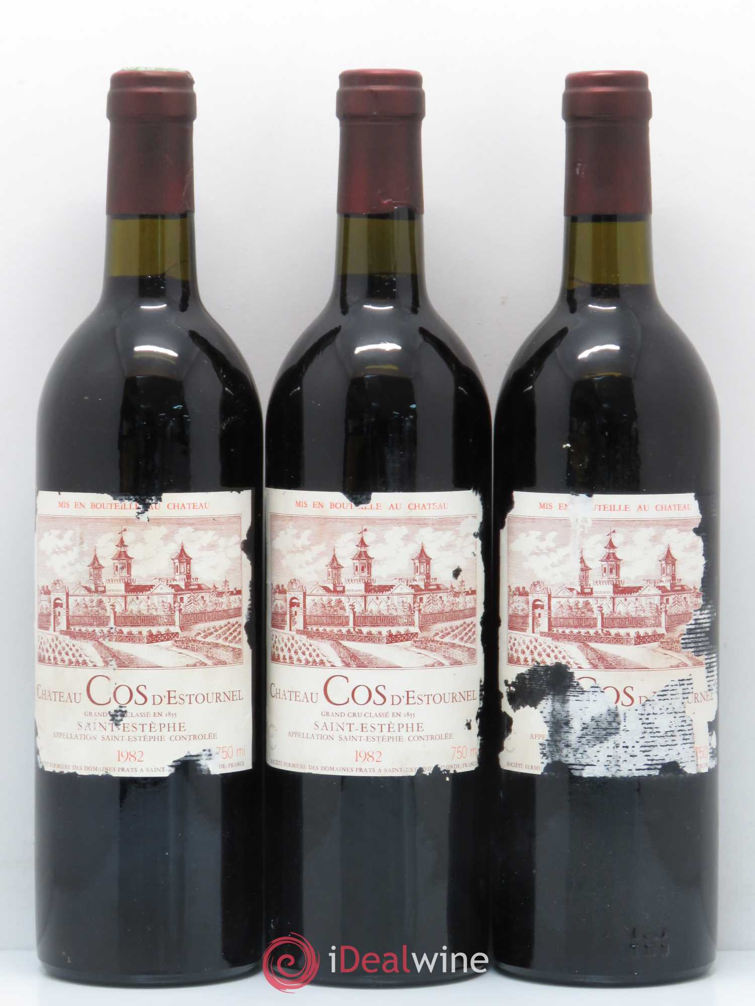 Cos d'Estournel 2ème Grand Cru Classé 1982 - Lot de 6 bouteilles - 2