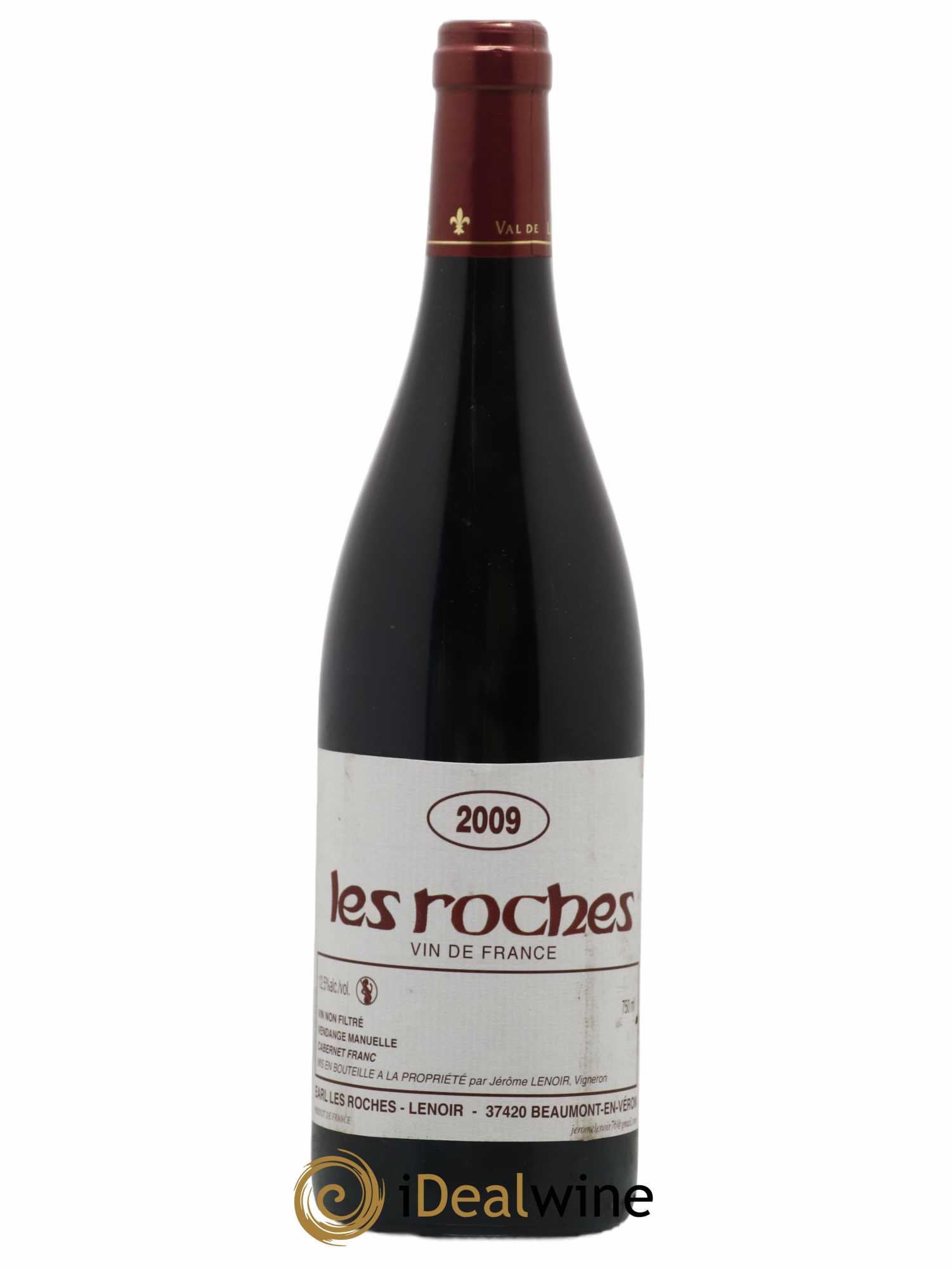 Vin de France Les Roches Lenoir (Domaine) 2009 - Lot de 1 bouteille - 0