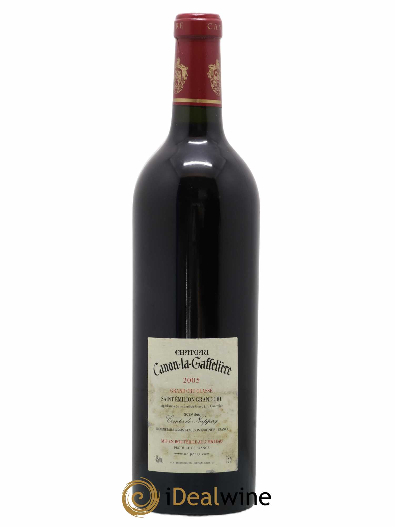Château Canon la Gaffelière 1er Grand Cru Classé B 2005 - Lot de 1 bouteille - 1