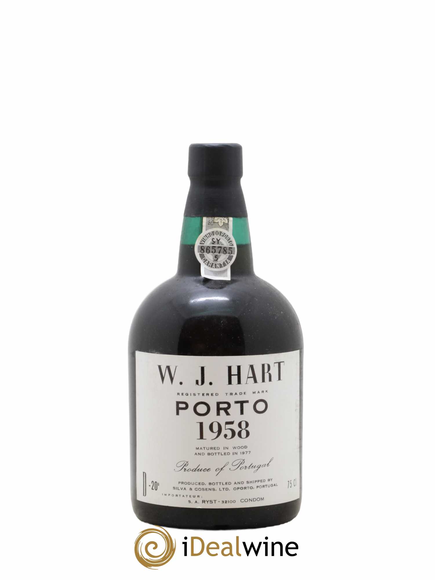 Porto WJ Hart 1958 - Lot de 1 bouteille - 0