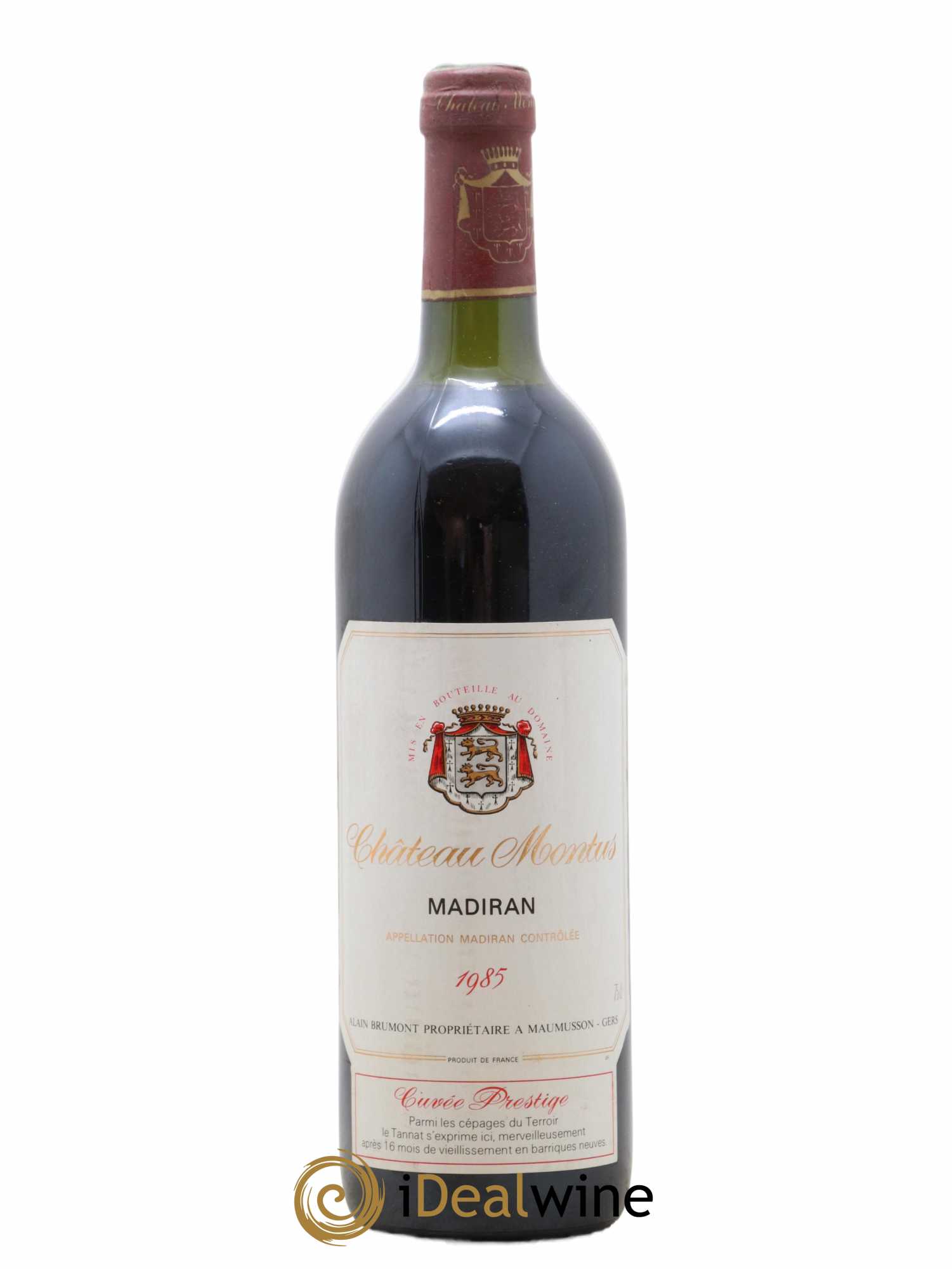 Madiran Château Montus-Prestige Alain Brumont 1985 - Lot de 1 bouteille - 0