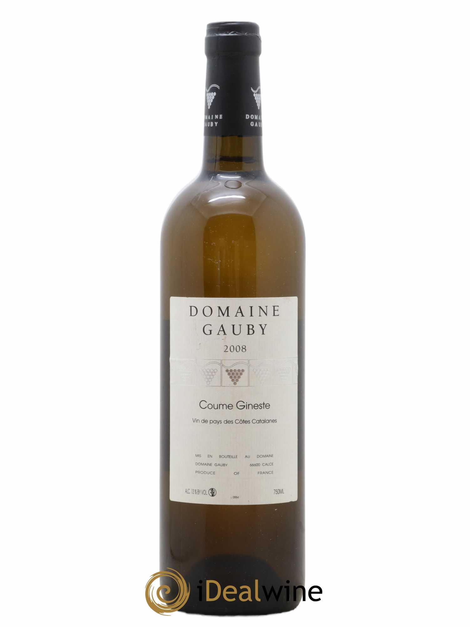 Côtes Catalanes Coume Gineste Gauby (Domaine) 2008 - Lot de 1 bouteille - 0