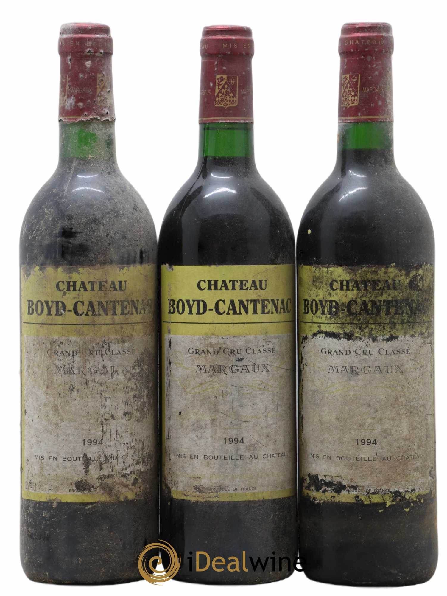 Château Boyd Cantenac 3ème Grand Cru Classé 1994 - Lotto di 3 bottiglie - 0
