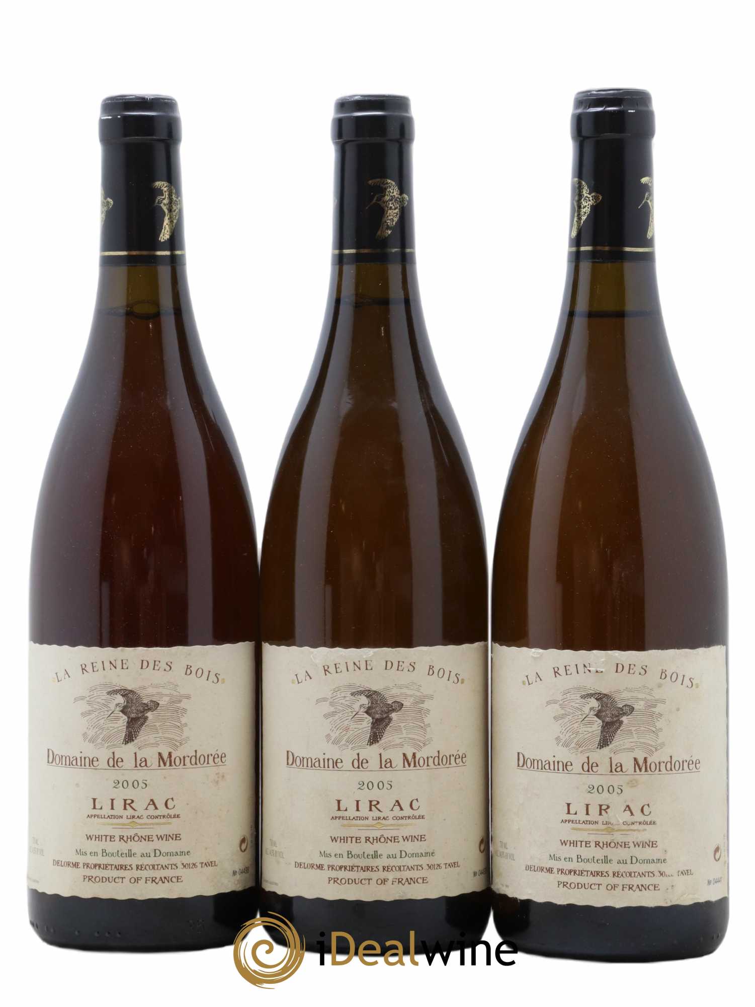 Lirac Cuvée Reine des Bois La Mordorée (Domaine de) 2005 - Lot de 3 bouteilles - 0