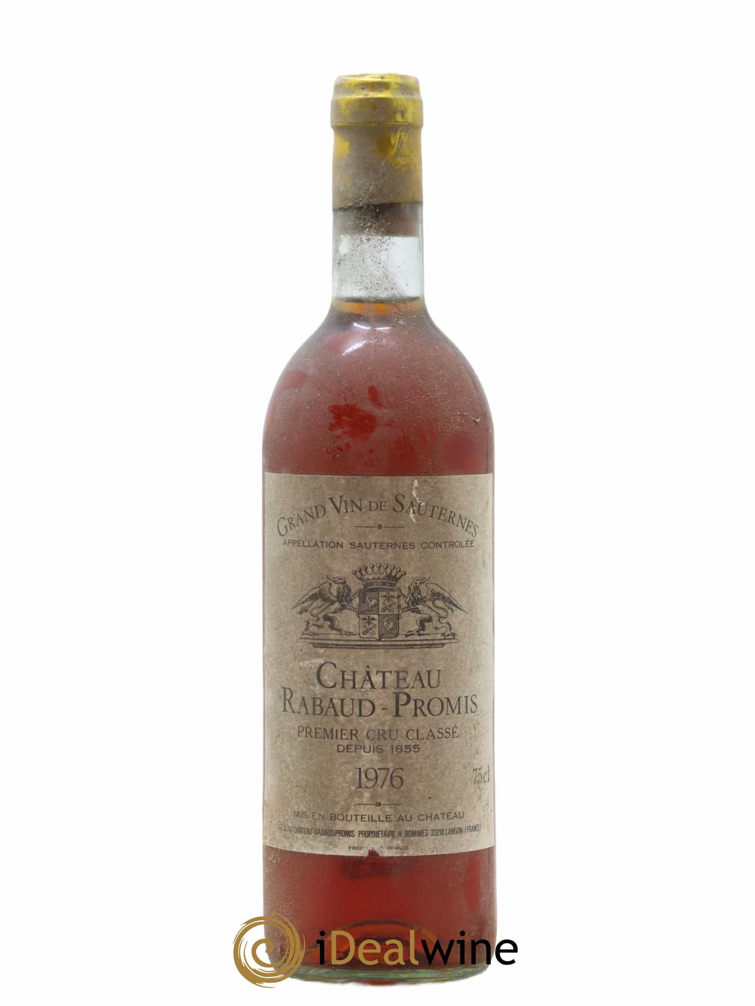 Château Rabaud Promis 1er Grand Cru Classé 1976 - Posten von 1 Flasche - 0