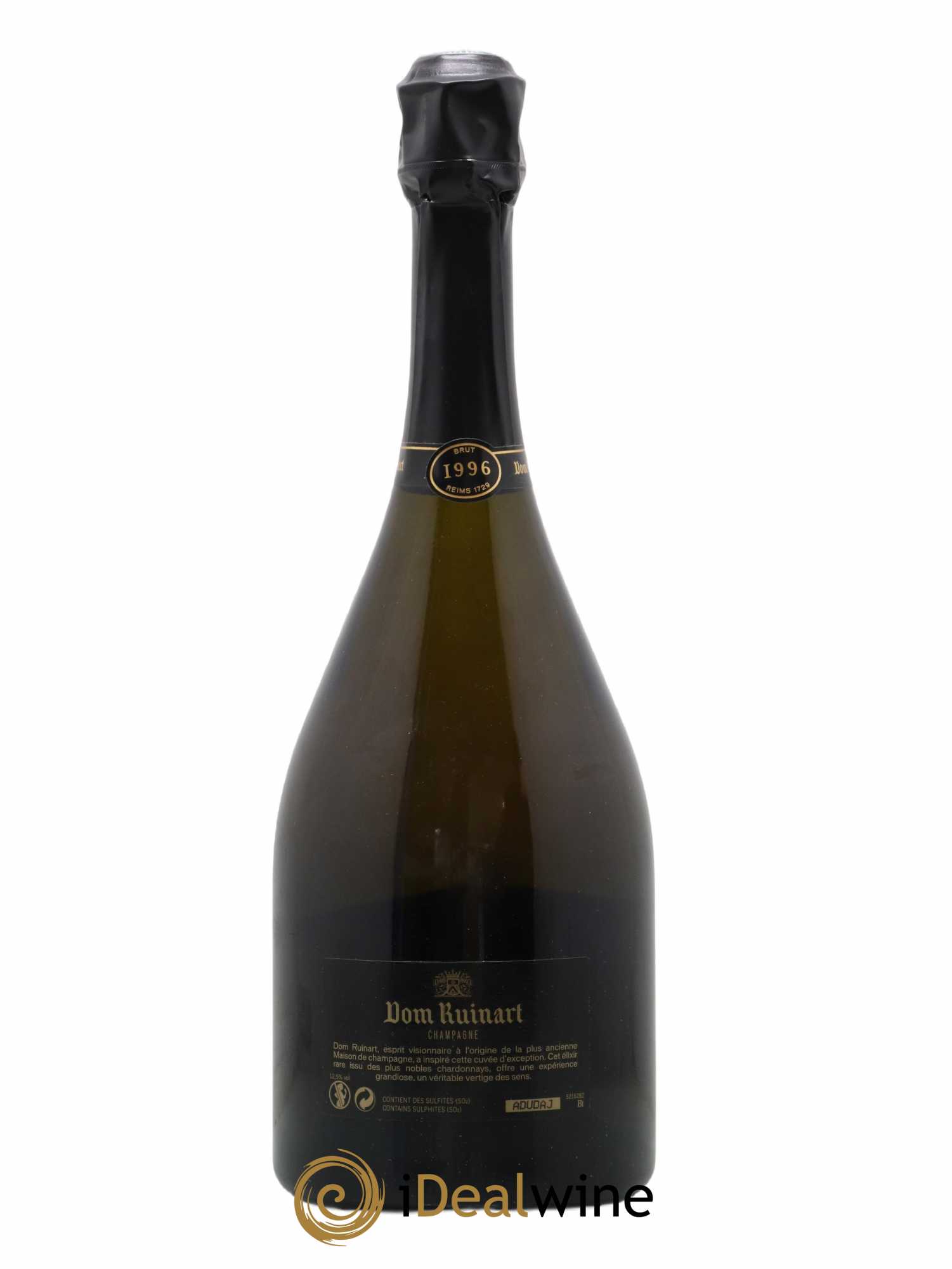 Dom Ruinart Brut Ruinart 1996 - Lot de 1 bouteille - 2