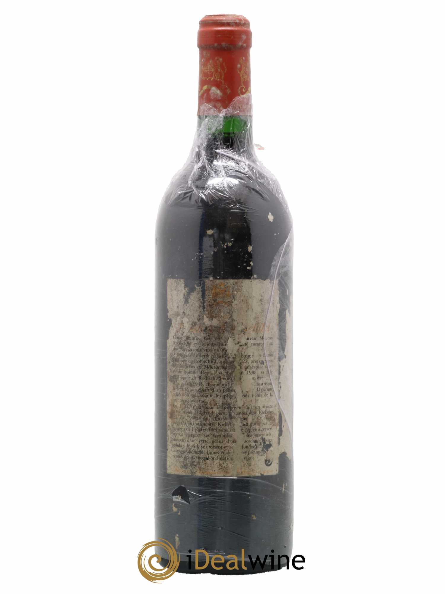 Château Mouton Rothschild 1er Grand Cru Classé 1992 - Lot of 1 bottle - 1