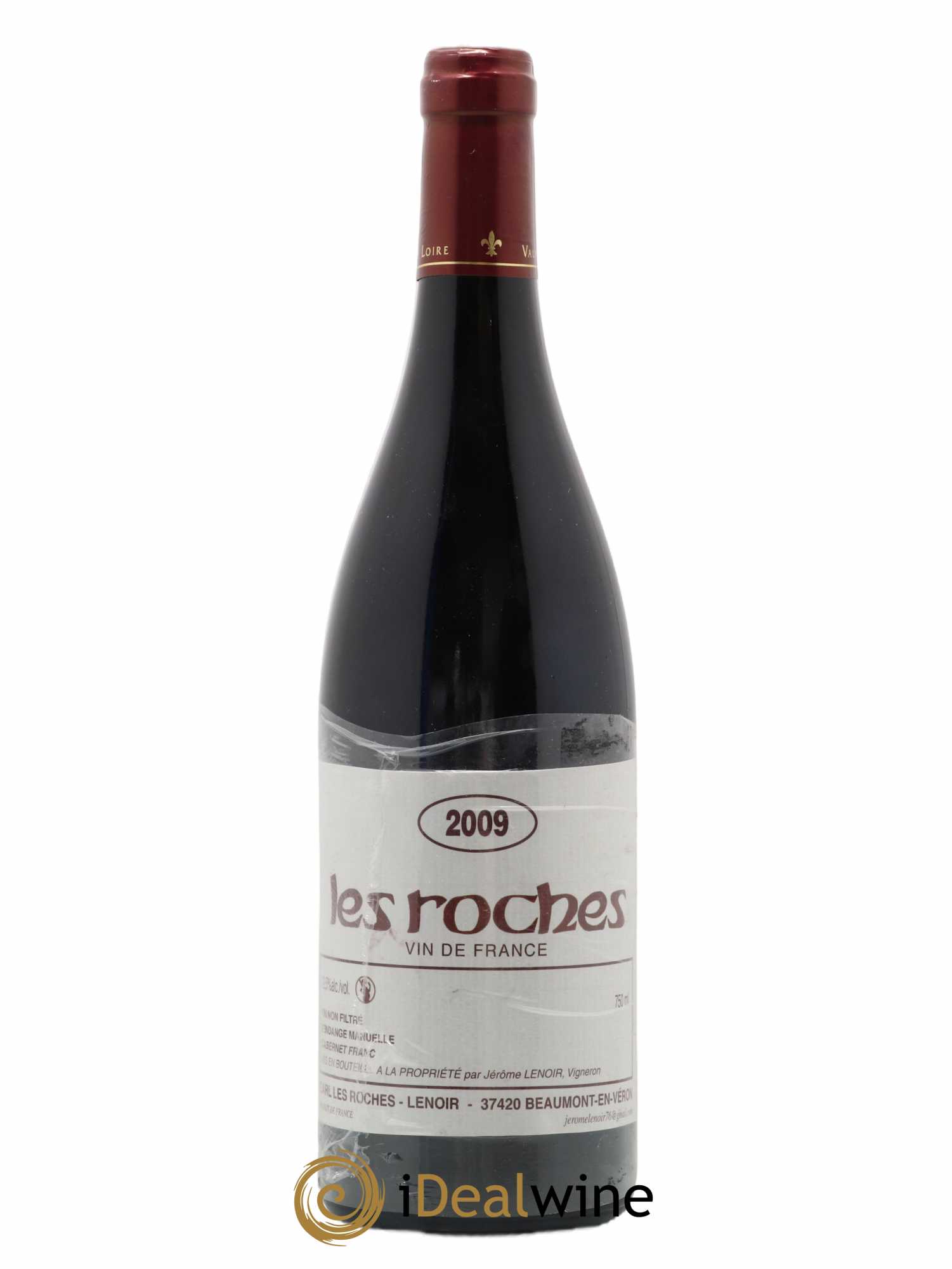 Vin de France Les Roches Lenoir (Domaine) 2009 - Lot de 1 bouteille - 0