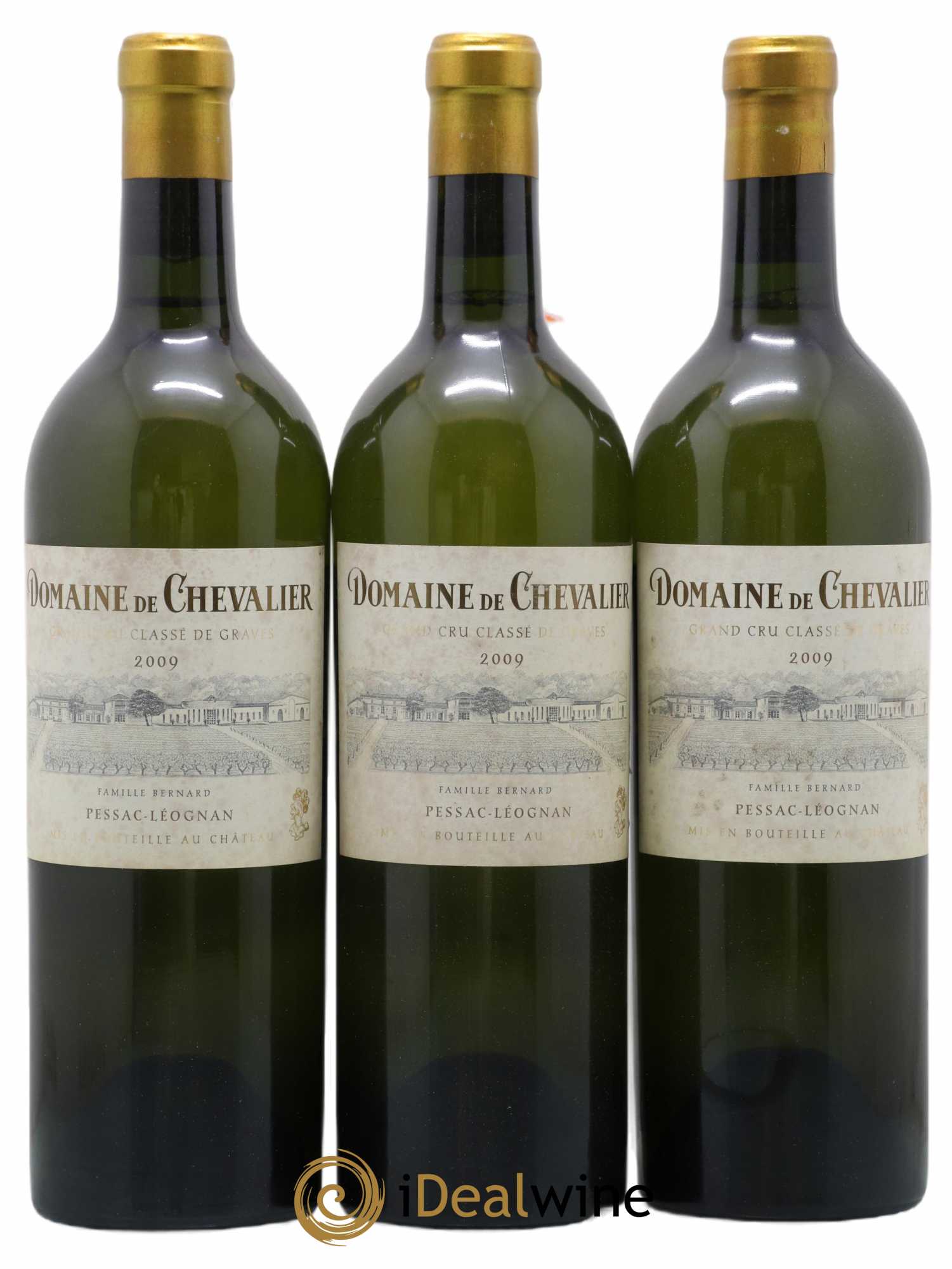 Domaine de Chevalier Cru Classé de Graves 2009 - Lot de 3 bouteilles - 0