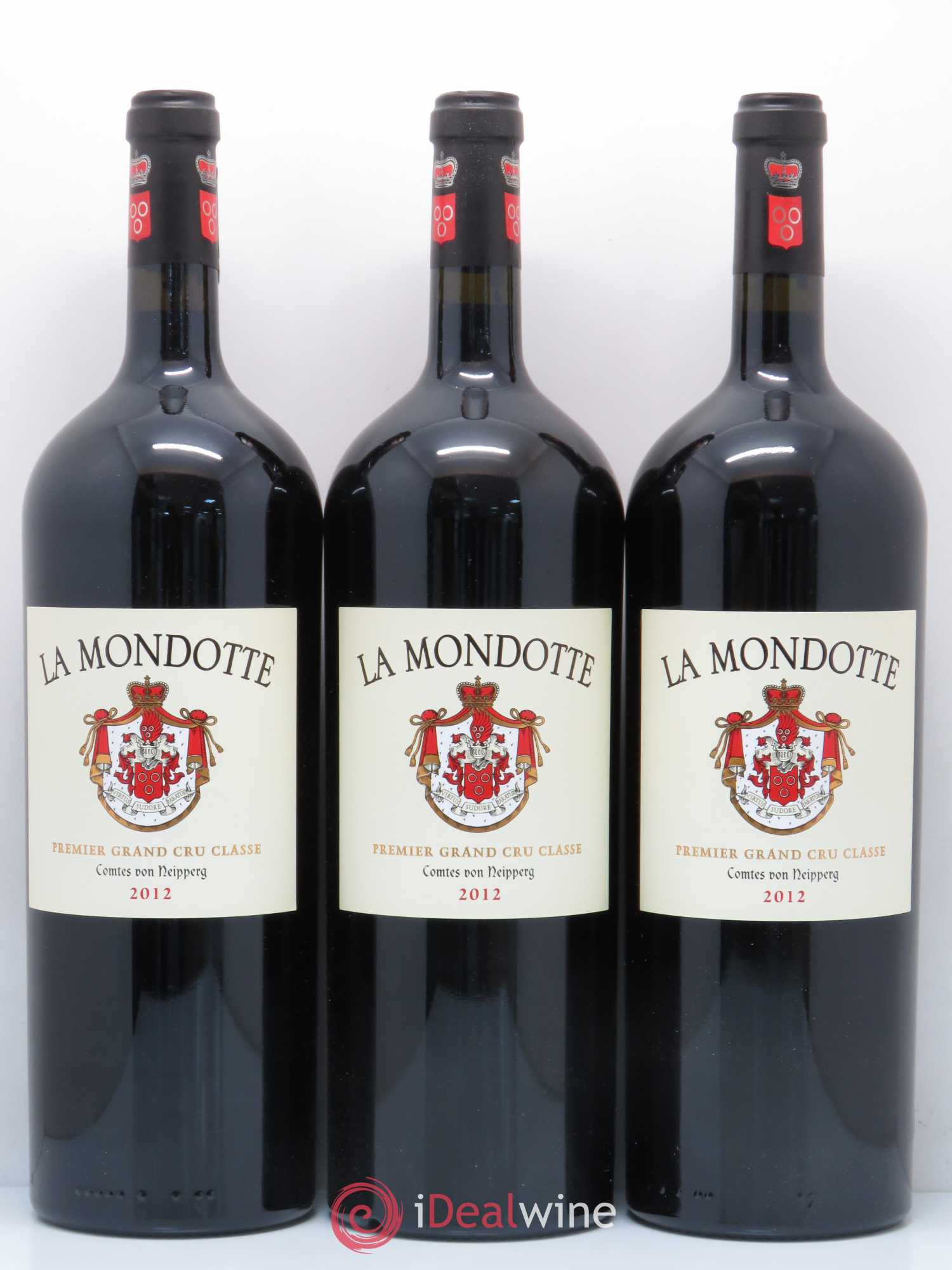 La Mondotte 1er Grand Cru Classé B depuis 2012 2012 - Lot de 3 magnums - 0