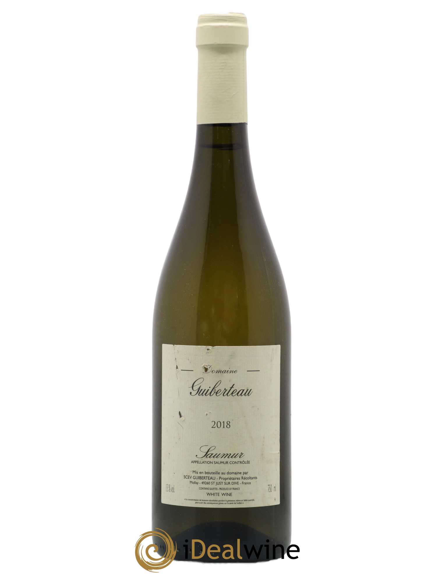 Saumur Domaine Guiberteau 2018 - Lot de 1 bouteille - 0