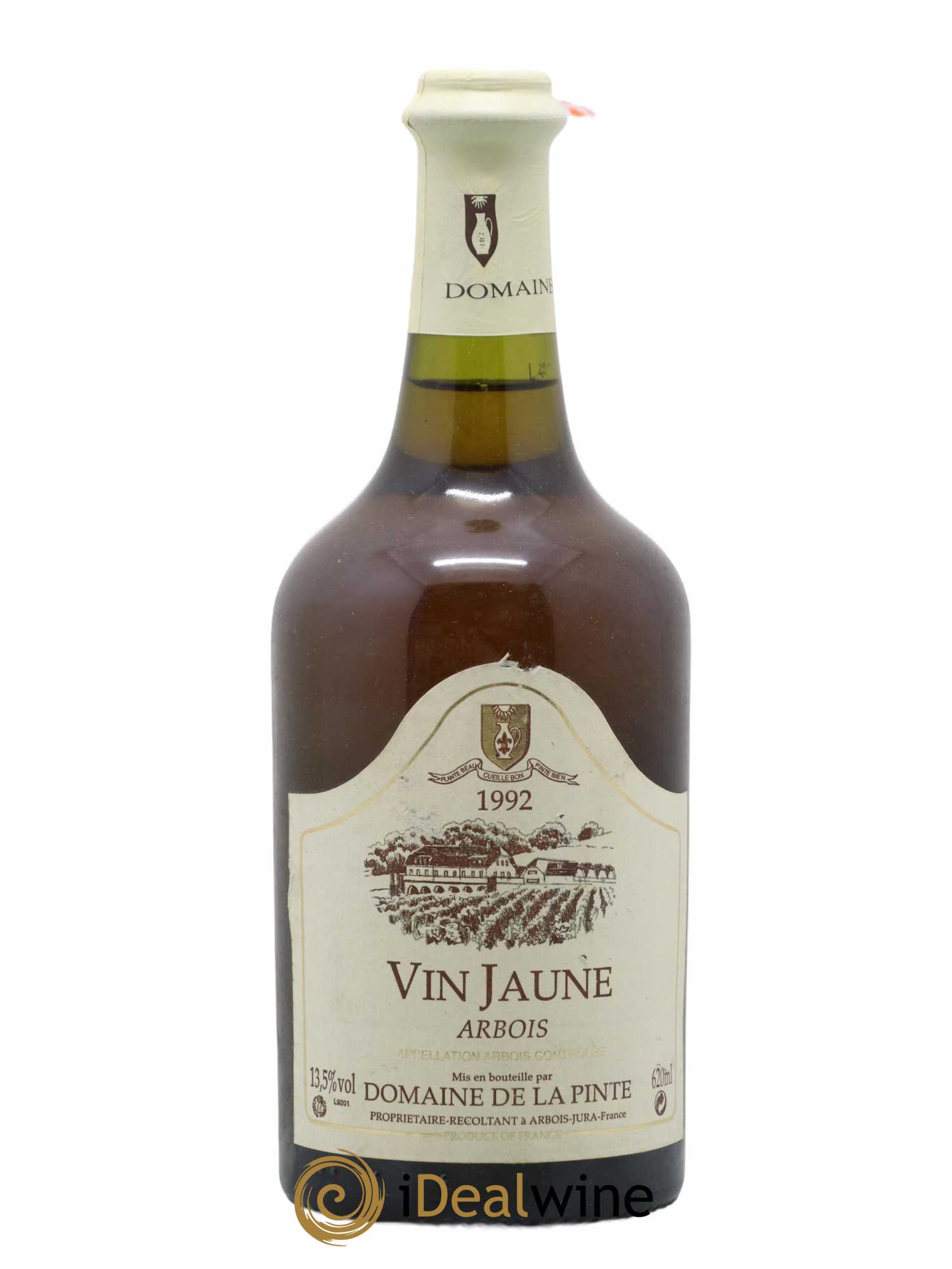 Arbois Vin Jaune Domaine de la Pinte 1992 - Lot de 1 bouteille - 0