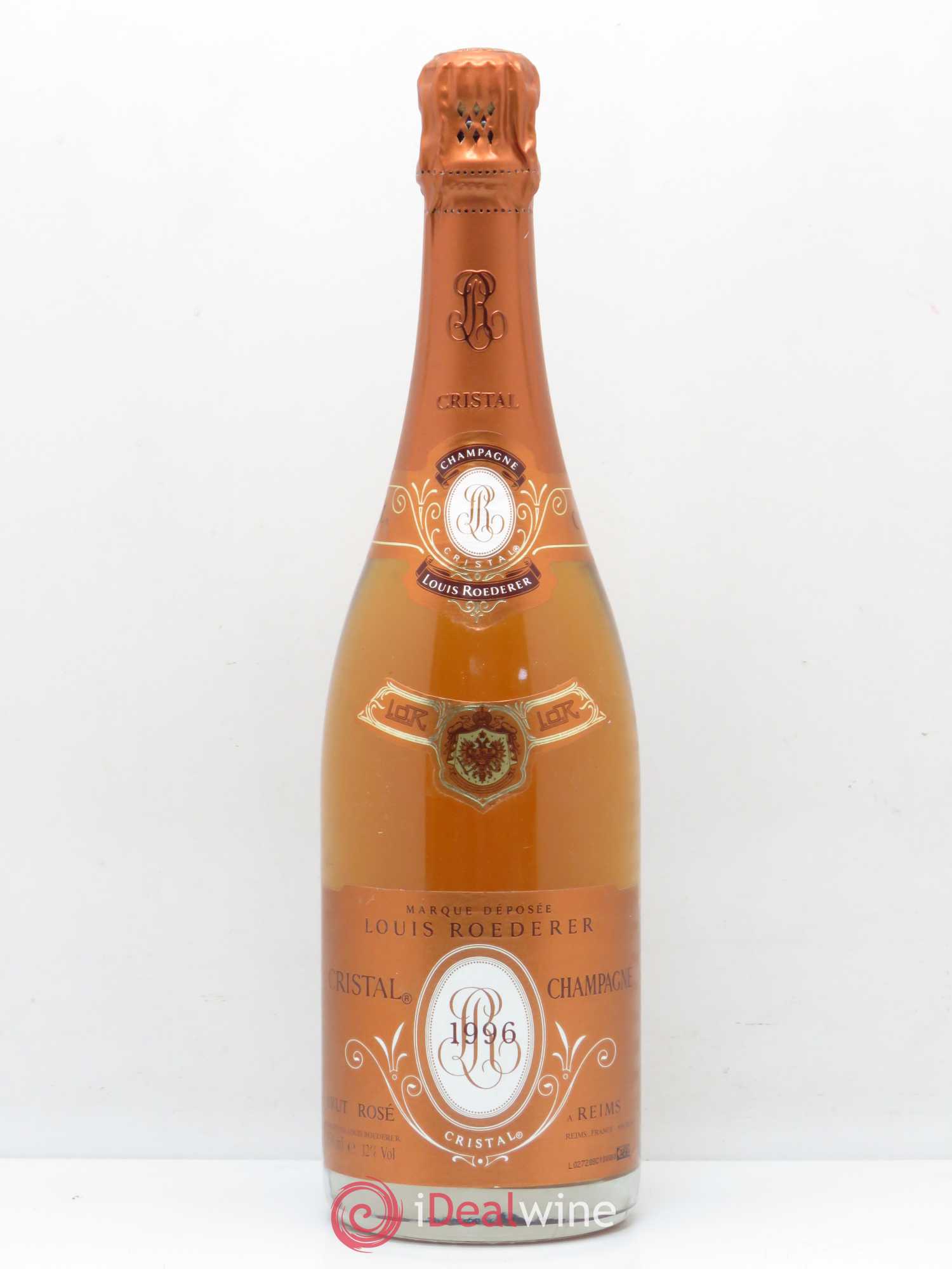 Cristal Louis Roederer 1996 - Lot de 1 bouteille - 0