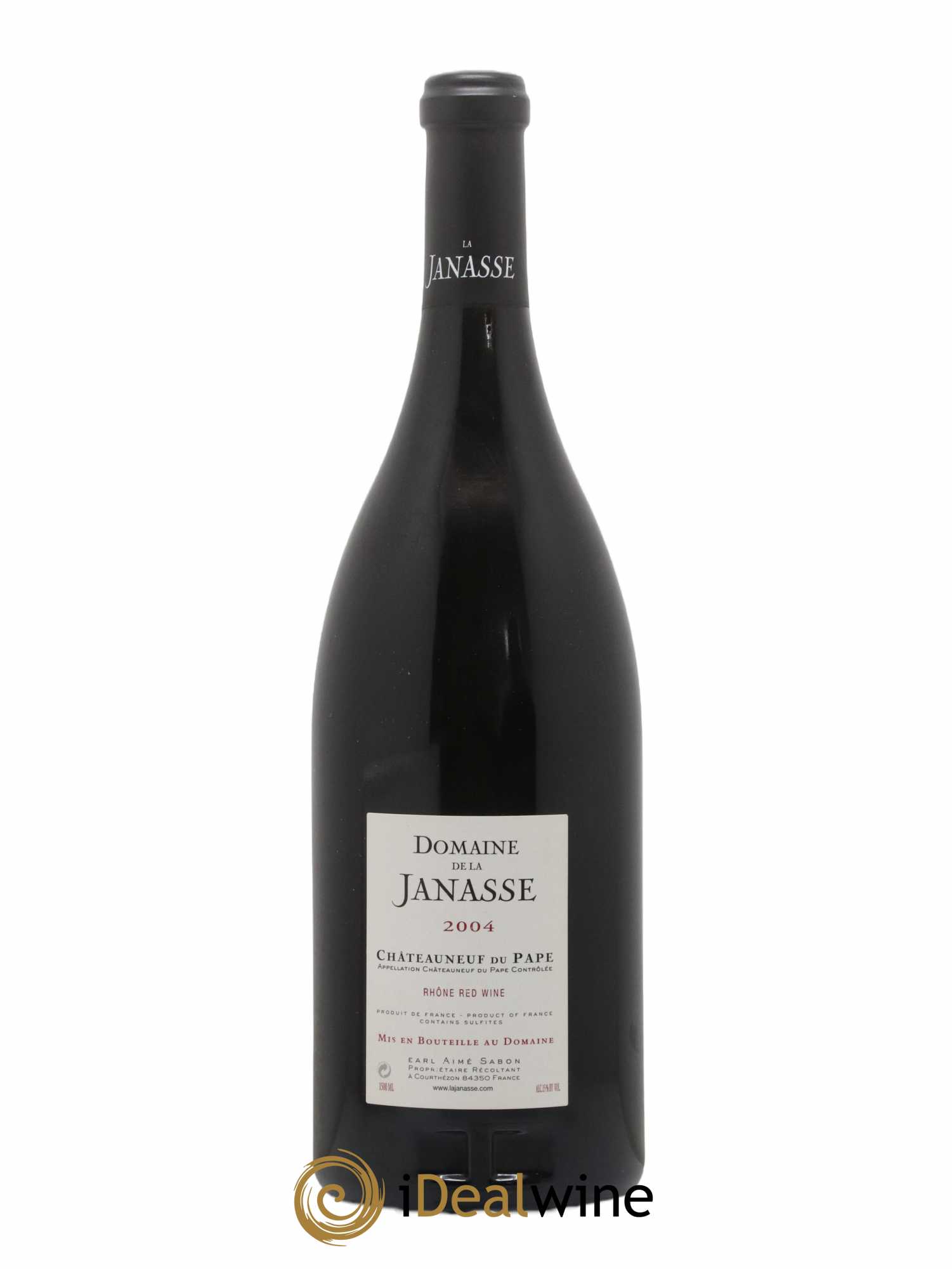Châteauneuf-du-Pape Cuvée Vieilles Vignes La Janasse (Domaine de) 2004 - Lot de 1 magnum - 1