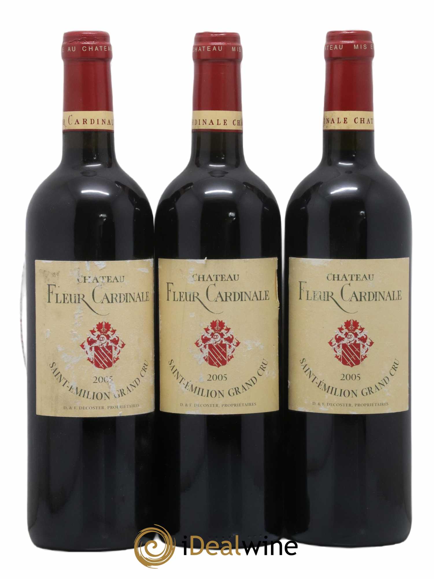 Château Fleur Cardinale Grand Cru Classé 2005 - Lot de 3 bouteilles - 0