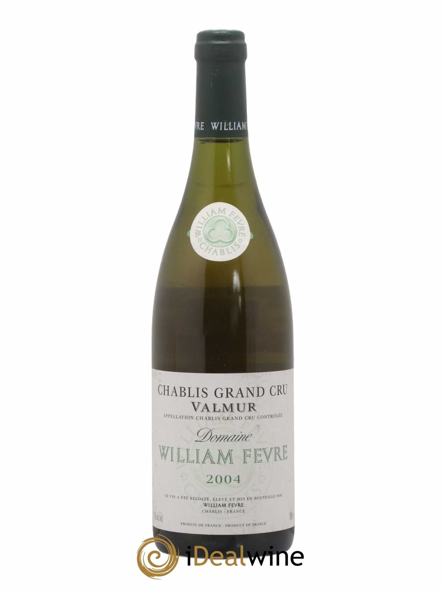 Chablis Grand Cru Valmur William Fèvre 2004 - Lot de 1 bouteille - 0