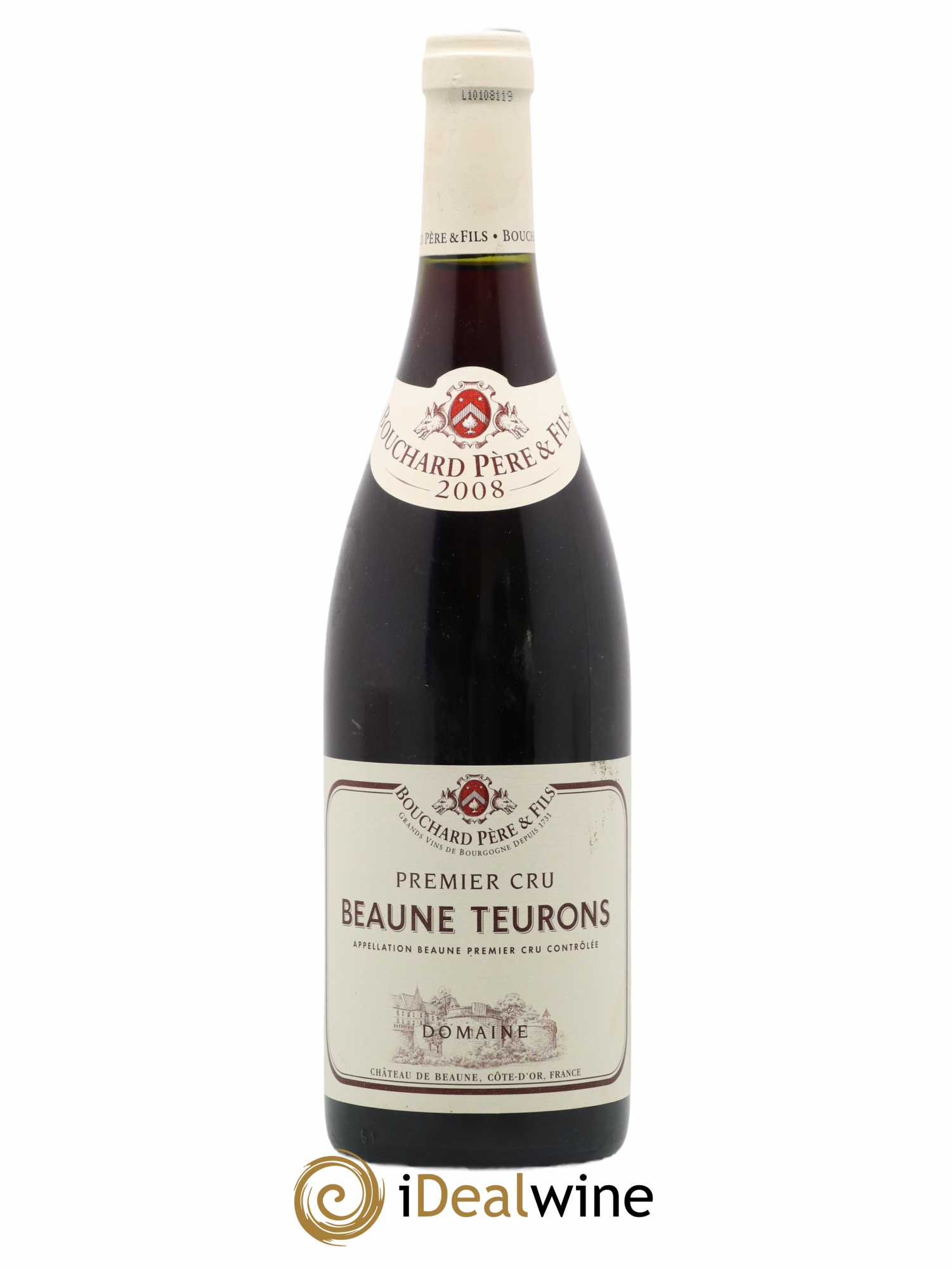 Beaune 1er Cru Teurons Bouchard Père & Fils 2008 - Lot de 1 bouteille - 0