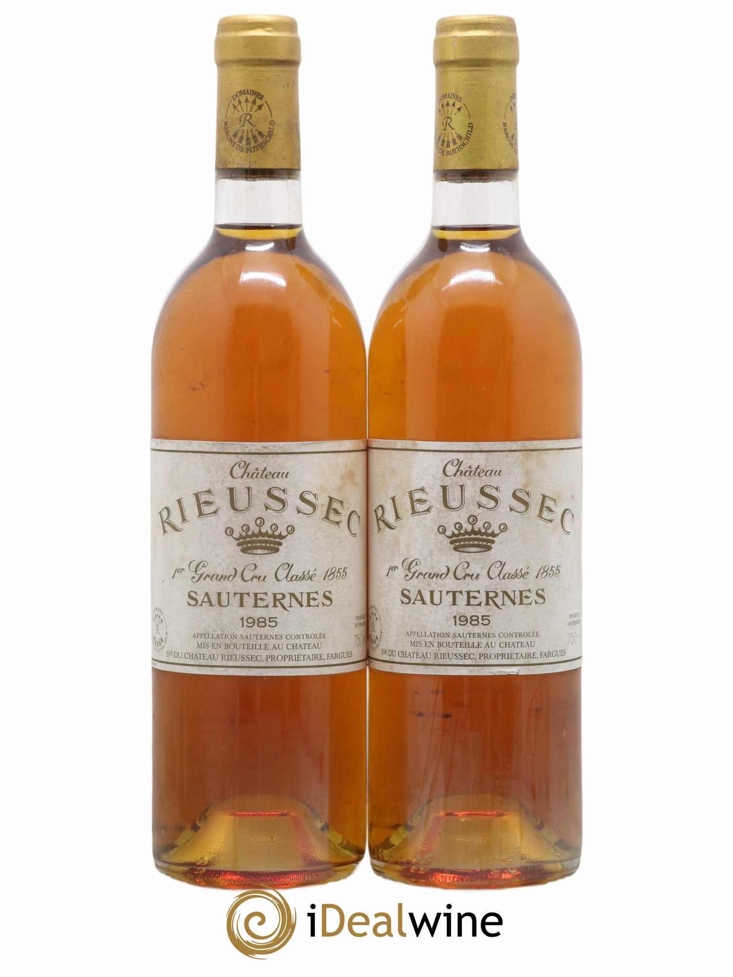 Château Rieussec 1er Grand Cru Classé 1985 - Lotto di 2 bottiglie - 0