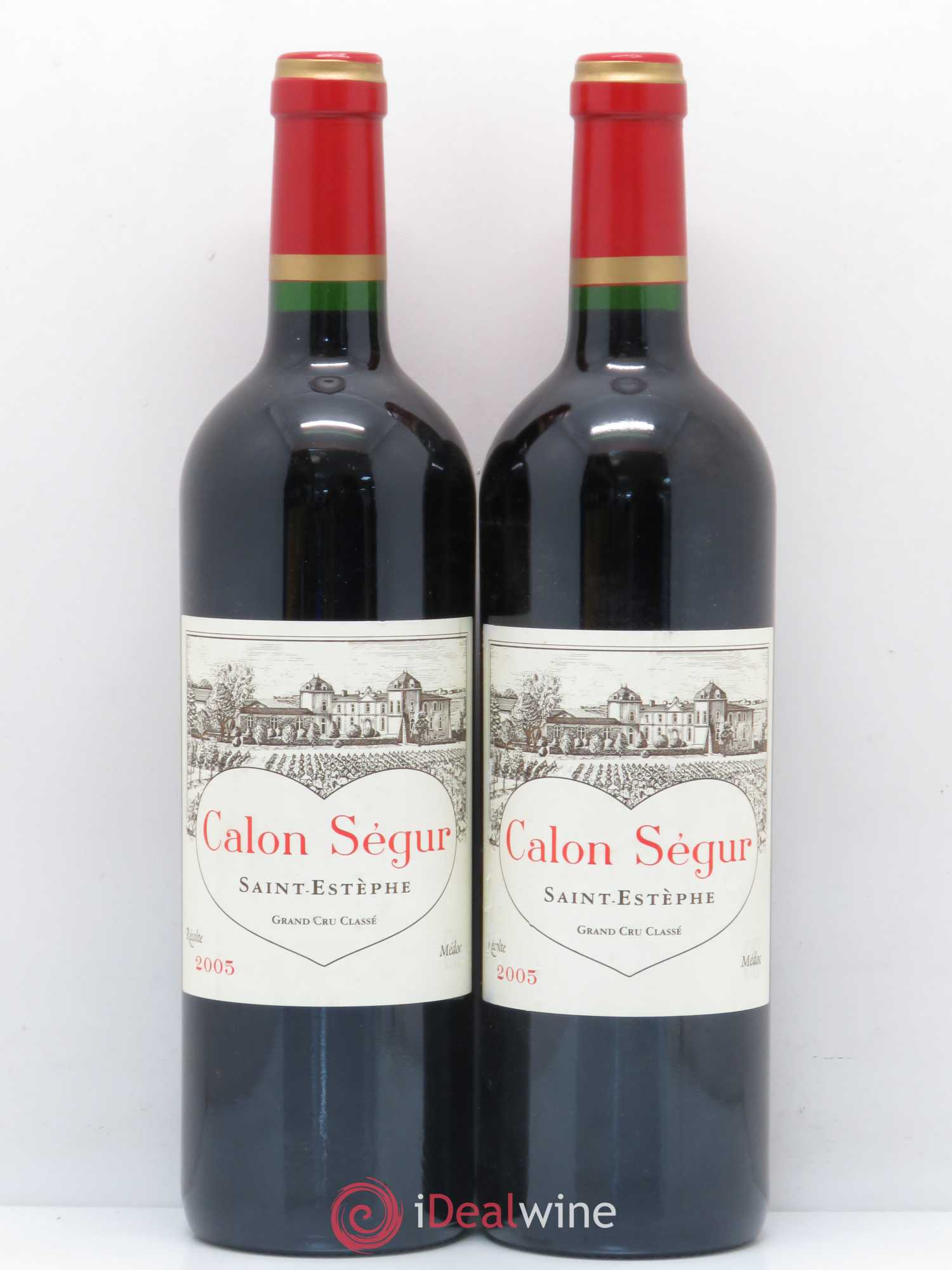 Château Calon Ségur 3ème Grand Cru Classé 2005 - Lot de 2 bouteilles - 0
