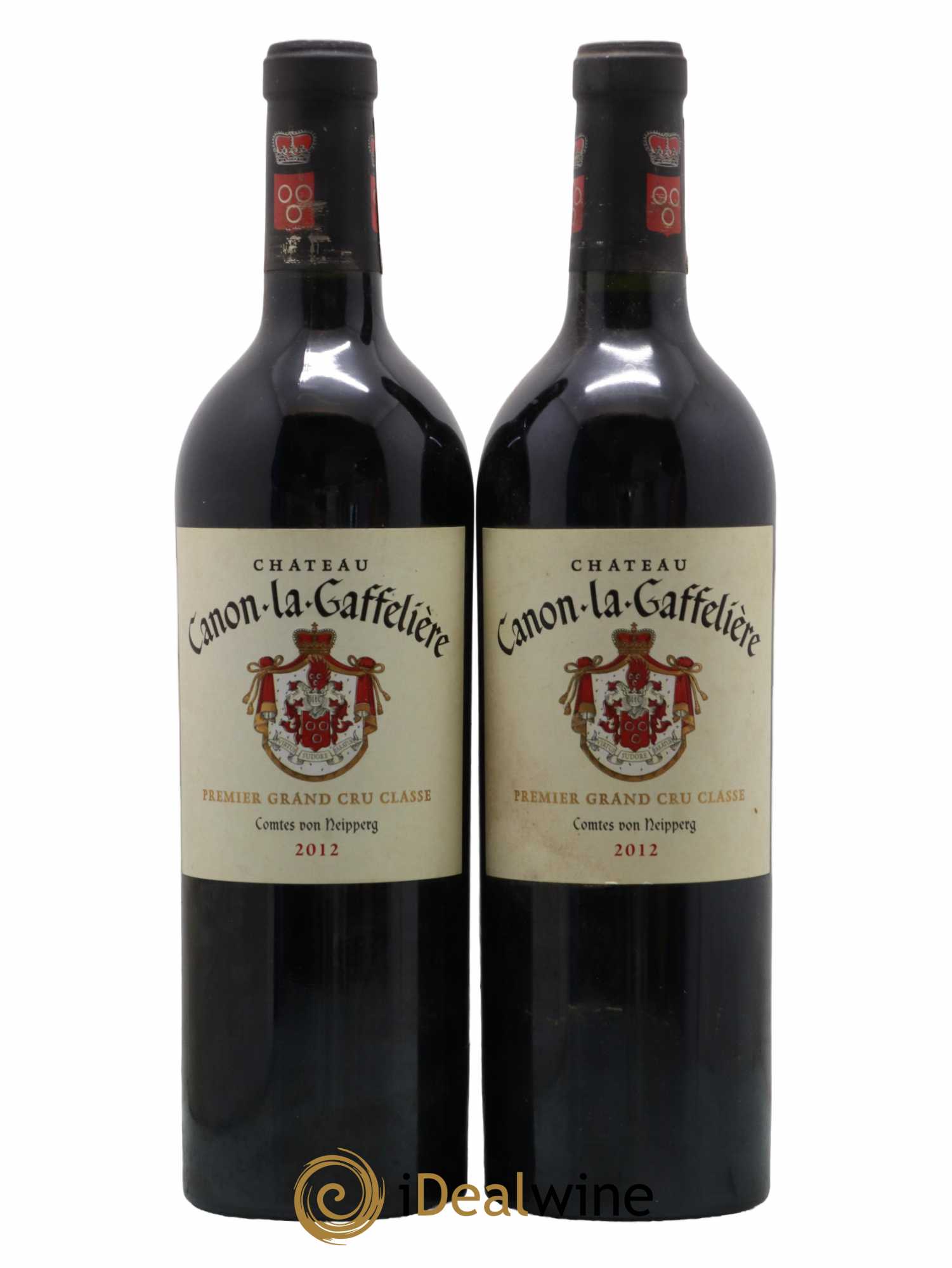 Château Canon la Gaffelière 1er Grand Cru Classé B 2012 - Lot de 2 bouteilles - 0