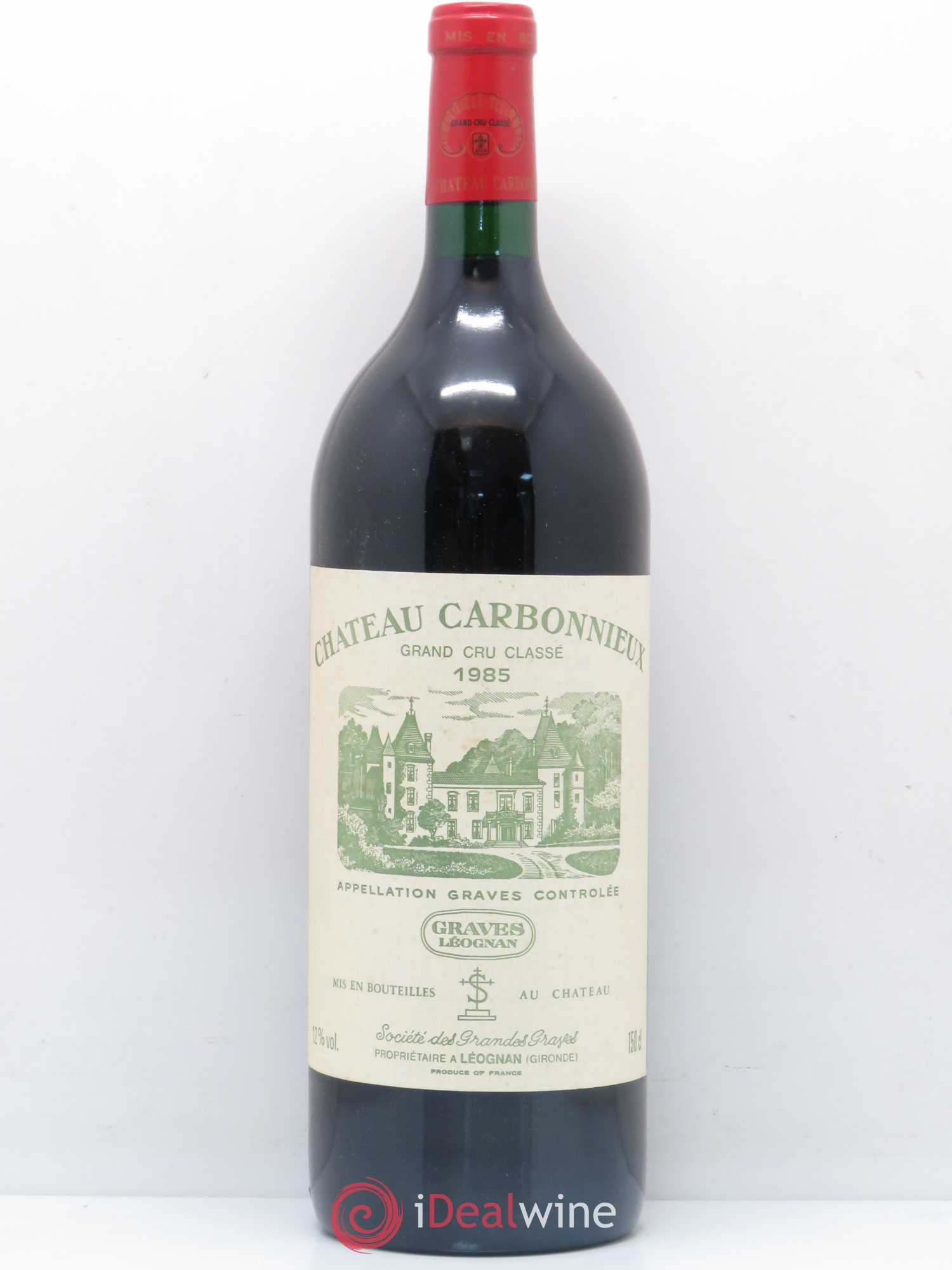 Château Carbonnieux Cru Classé de Graves 1985 - Lot de 1 magnum - 0