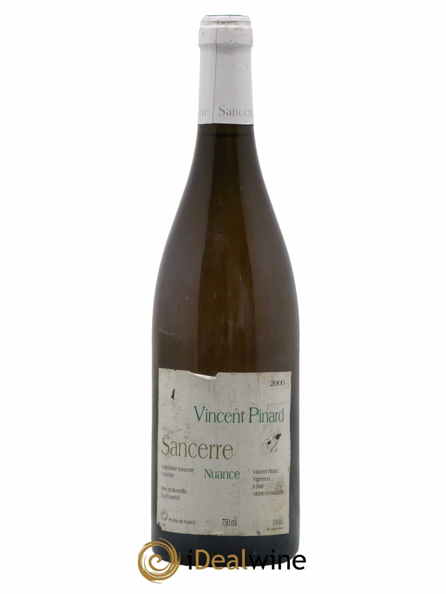 Sancerre Nuance Vincent Pinard 2000 - Lot de 1 bouteille - 0