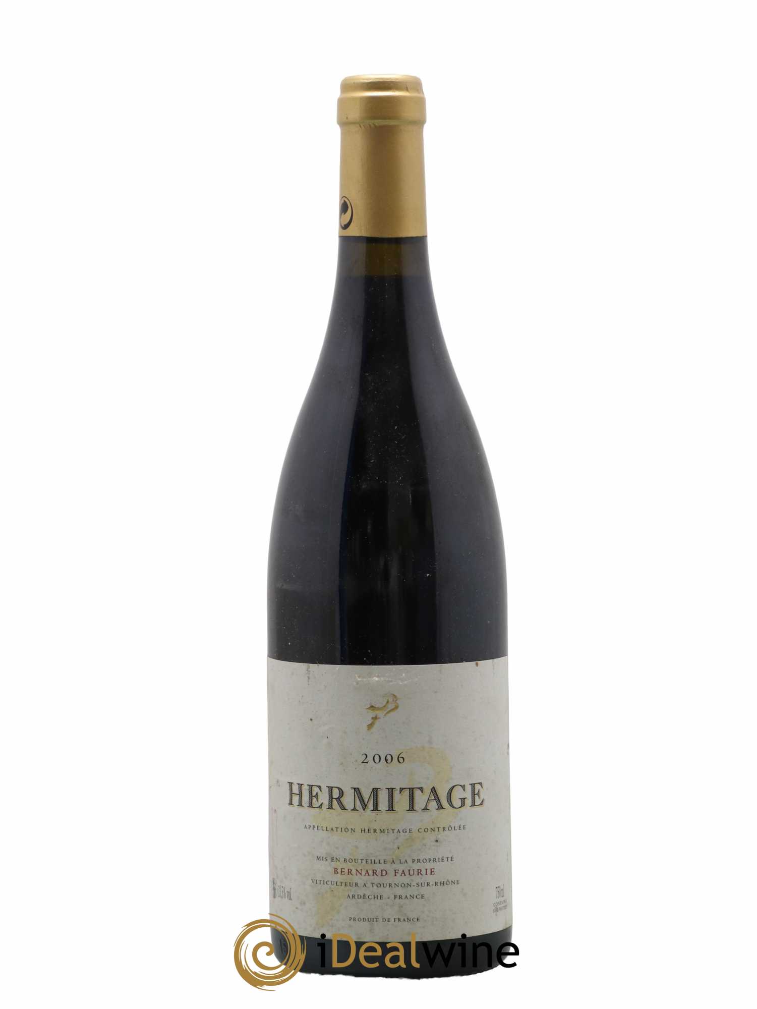 Hermitage Bernard Faurie 2006 - Lot de 1 bouteille - 0
