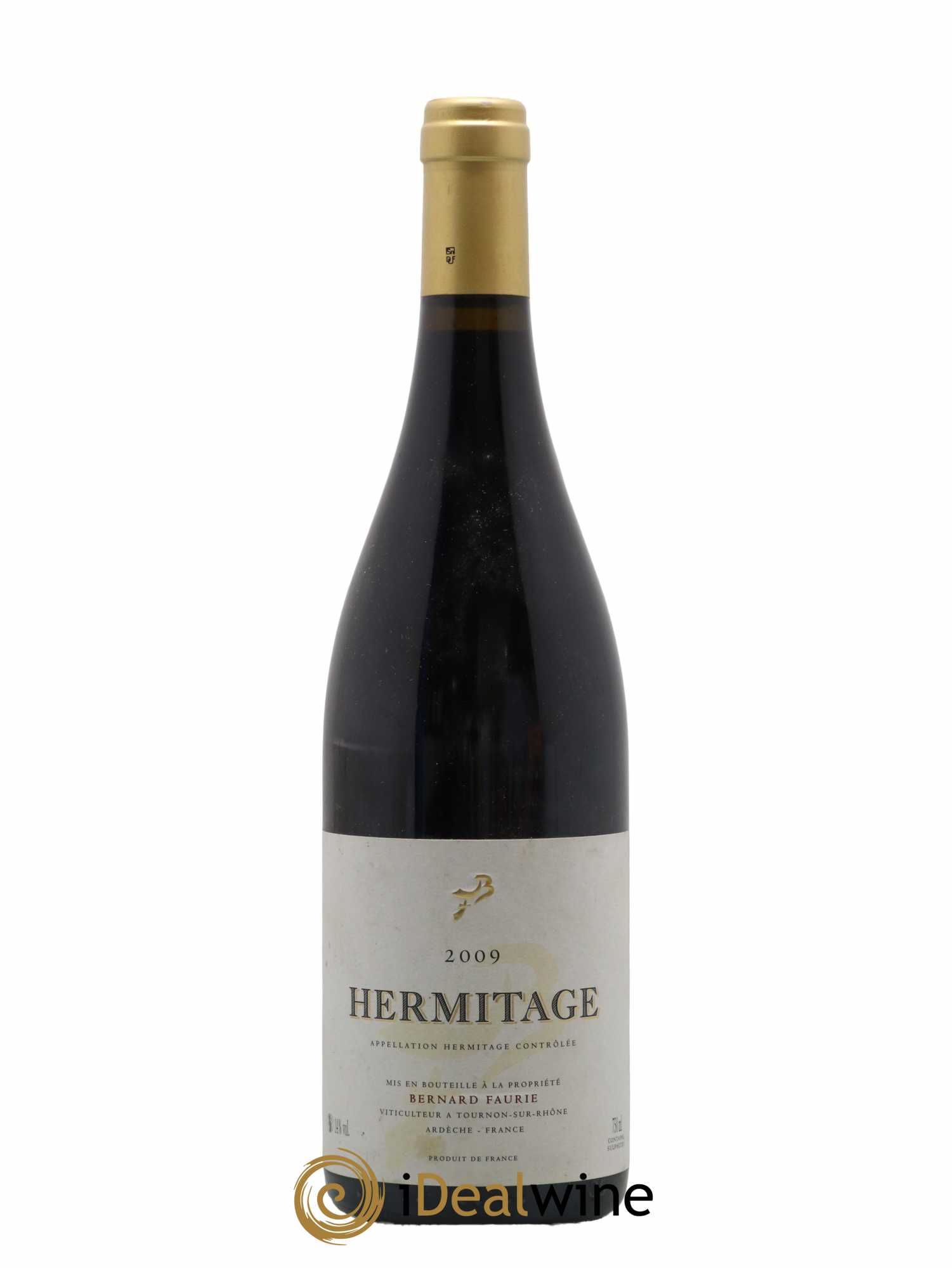 Hermitage Bernard Faurie 2009 - Lot de 1 bouteille - 0