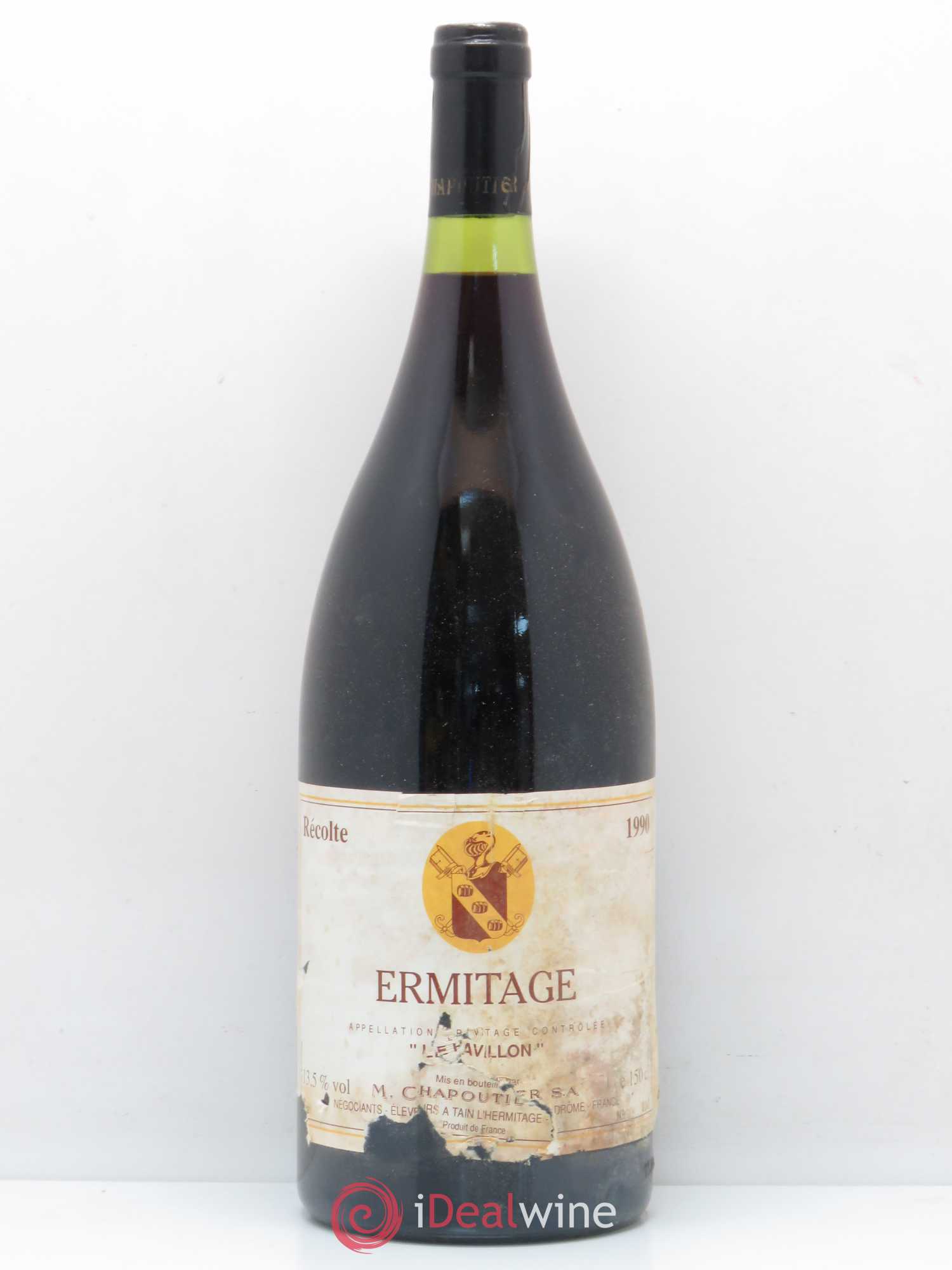 Hermitage Ermitage Le Pavillon Chapoutier 1990 - Lot de 1 magnum - 0