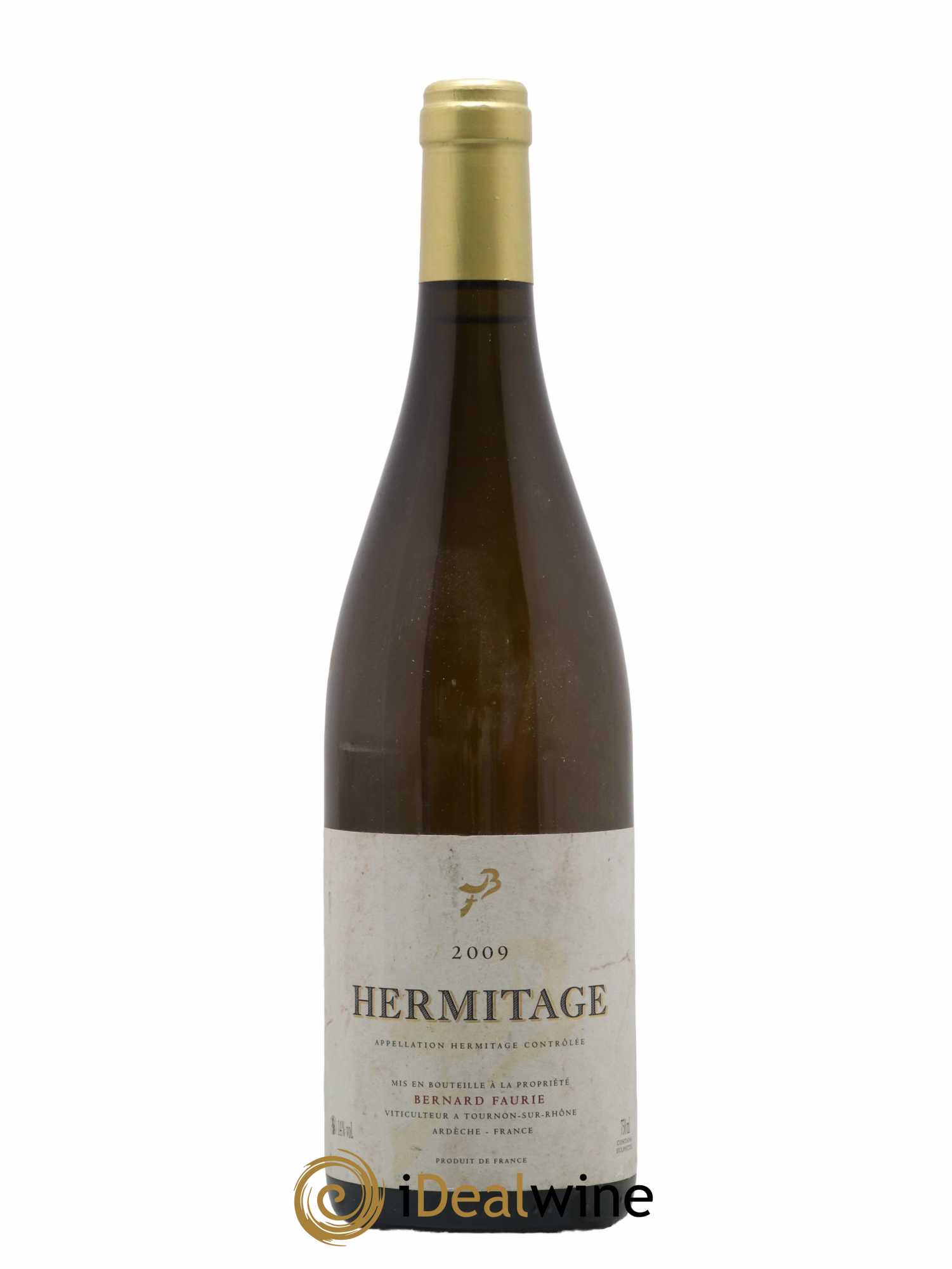 Hermitage Bernard Faurie 2009 - Lot de 1 bouteille - 0