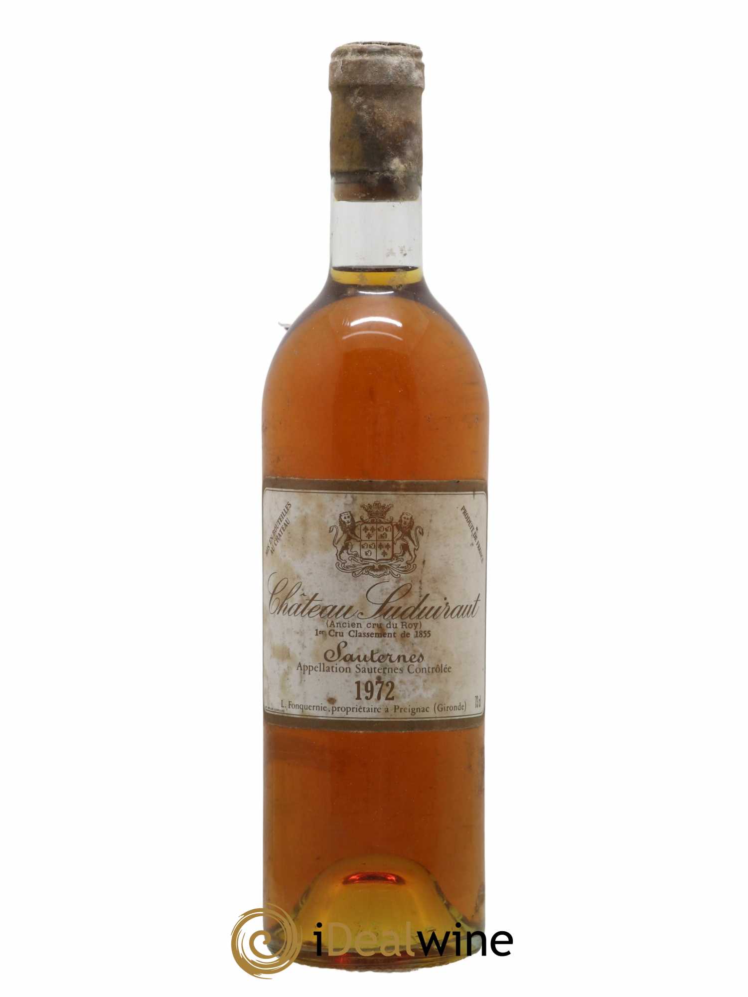 Château Suduiraut 1er Grand Cru Classé 1972 - Lotto di 1 bottiglia - 0