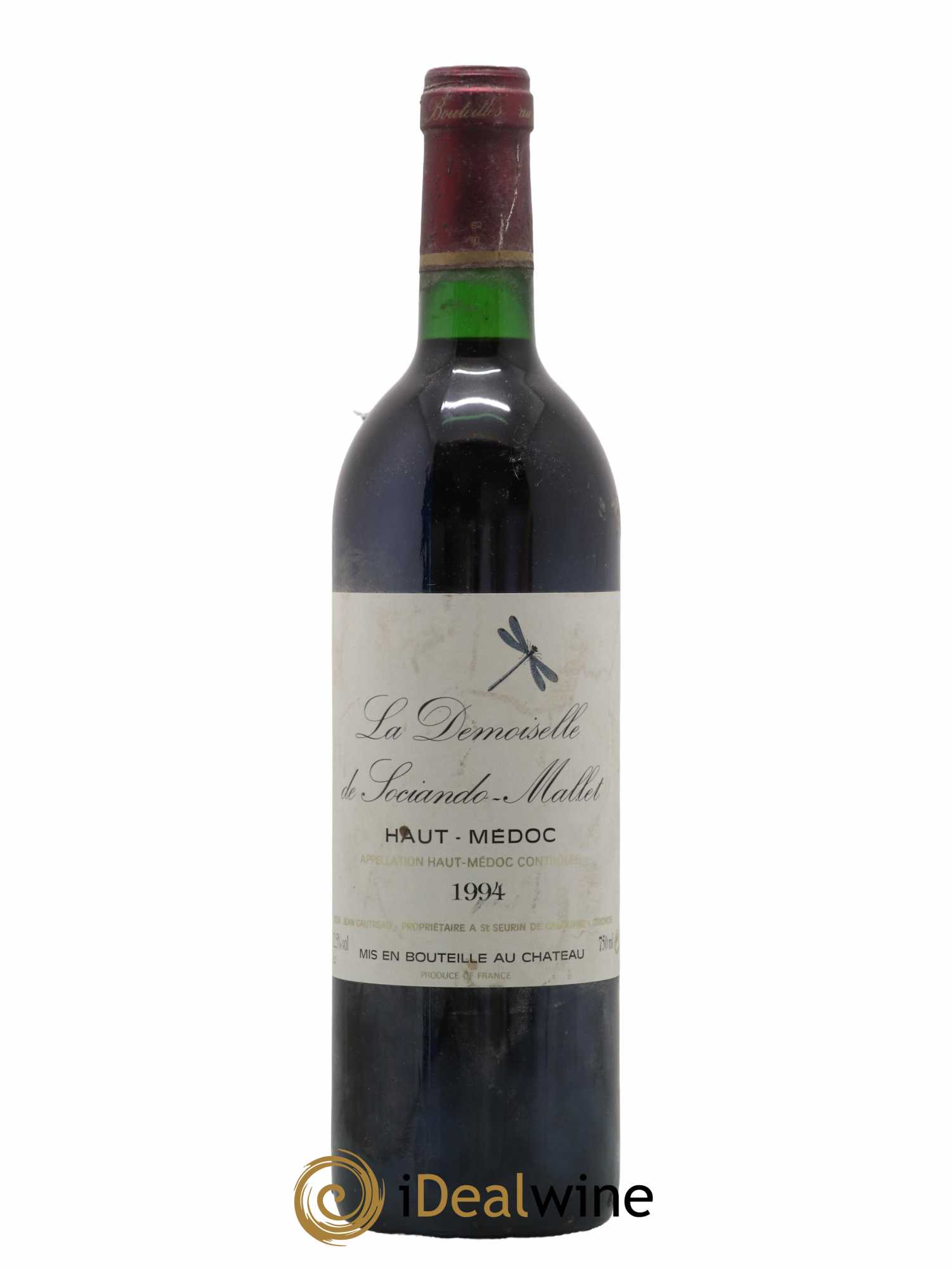 Demoiselle de Sociando Mallet Second Vin 1994 - Lot de 1 bouteille - 0