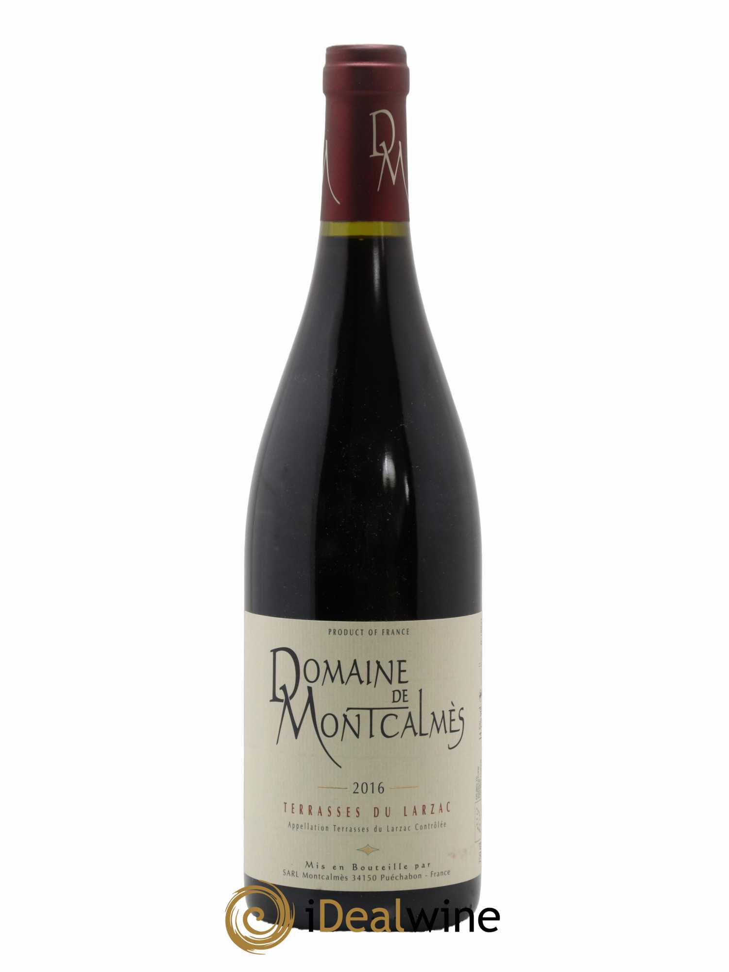 Terrasses du Larzac Domaine de Montcalmès Frédéric Pourtalié 2016 - Lot de 1 bouteille - 0