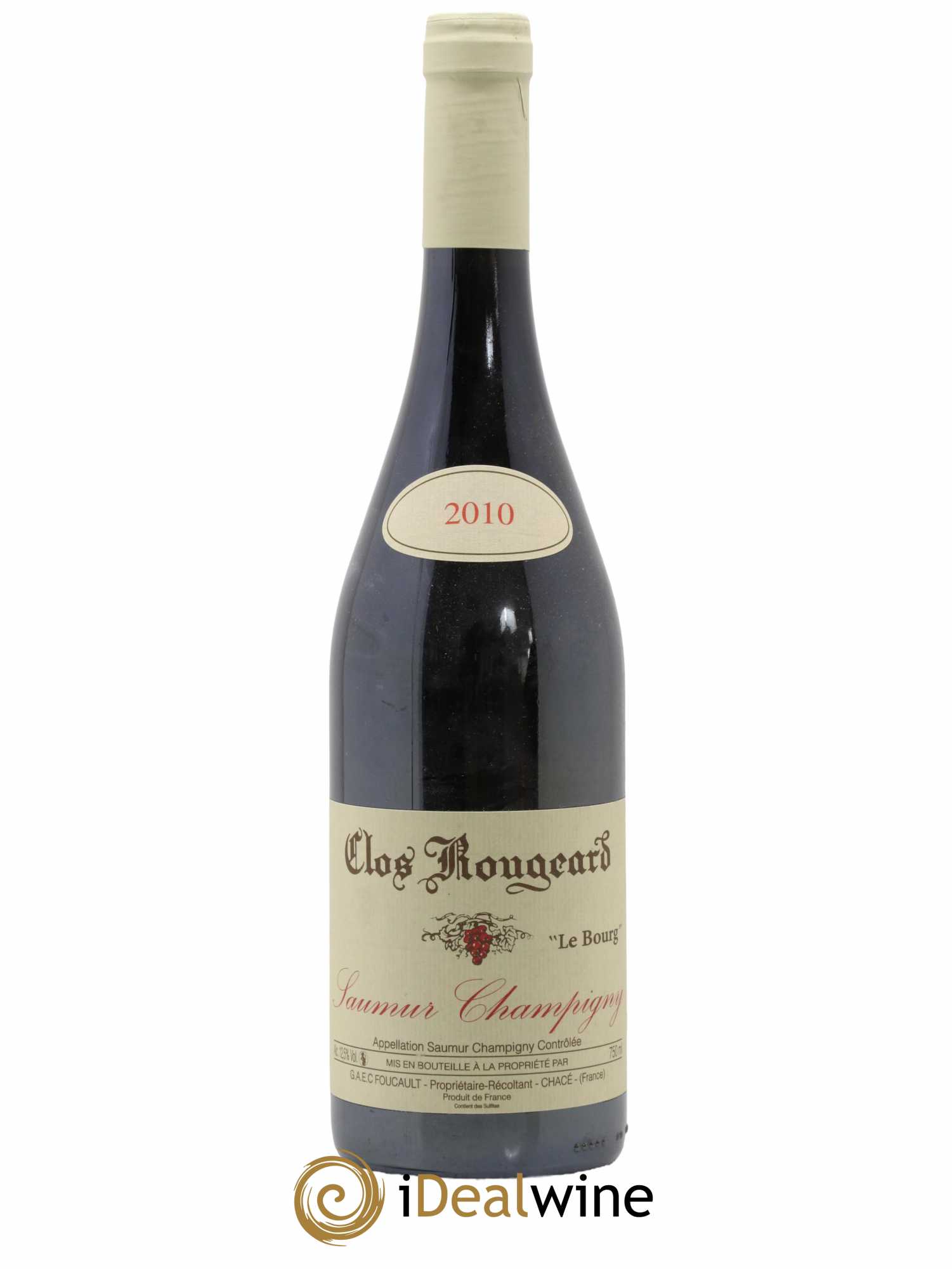 Saumur-Champigny Le Bourg Clos Rougeard 2010 - Lot de 1 bouteille - 0