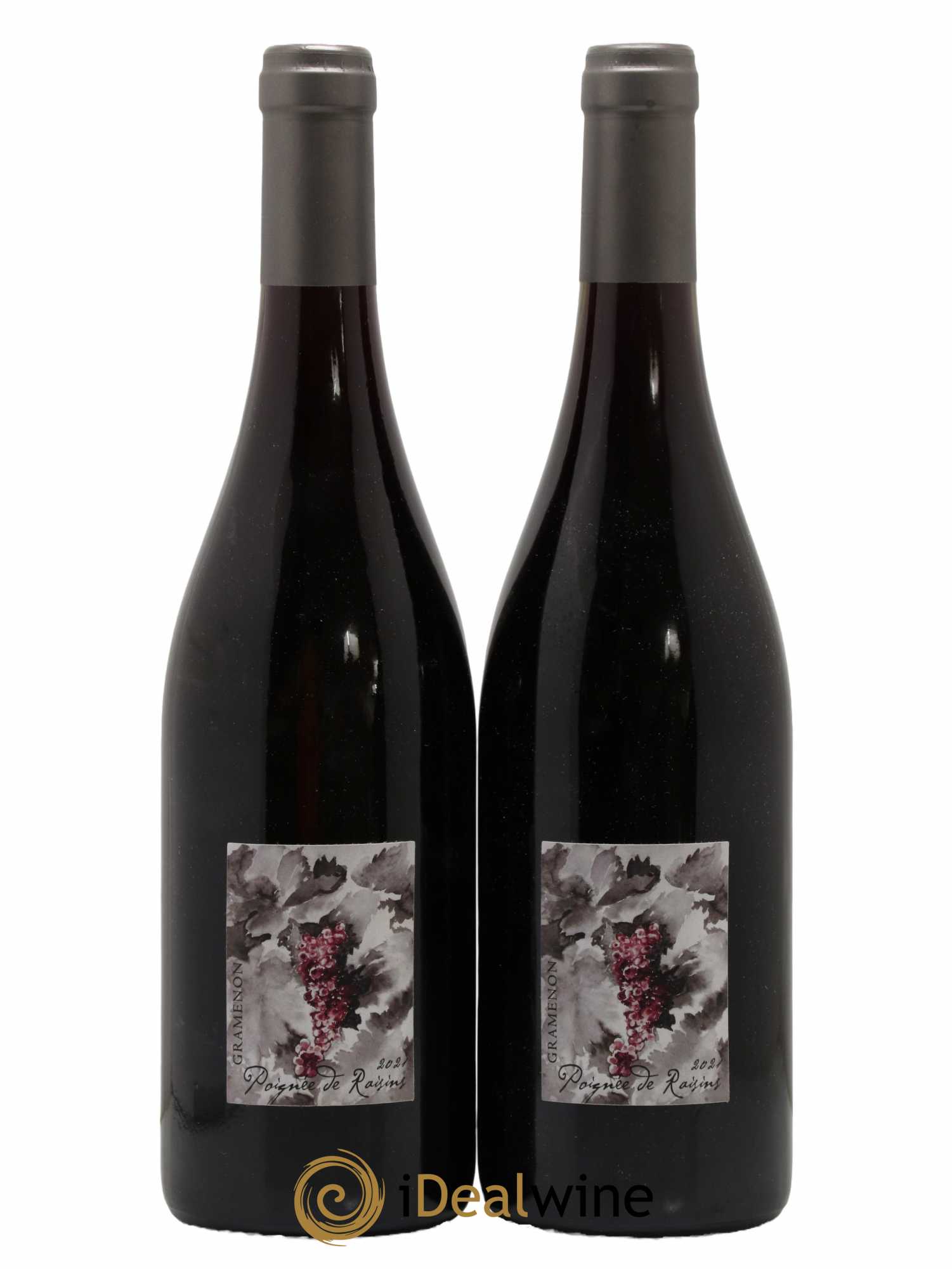 Côtes-du-Rhône Poignée de raisins Gramenon (Domaine) 2021 - Lot de 2 bouteilles - 0