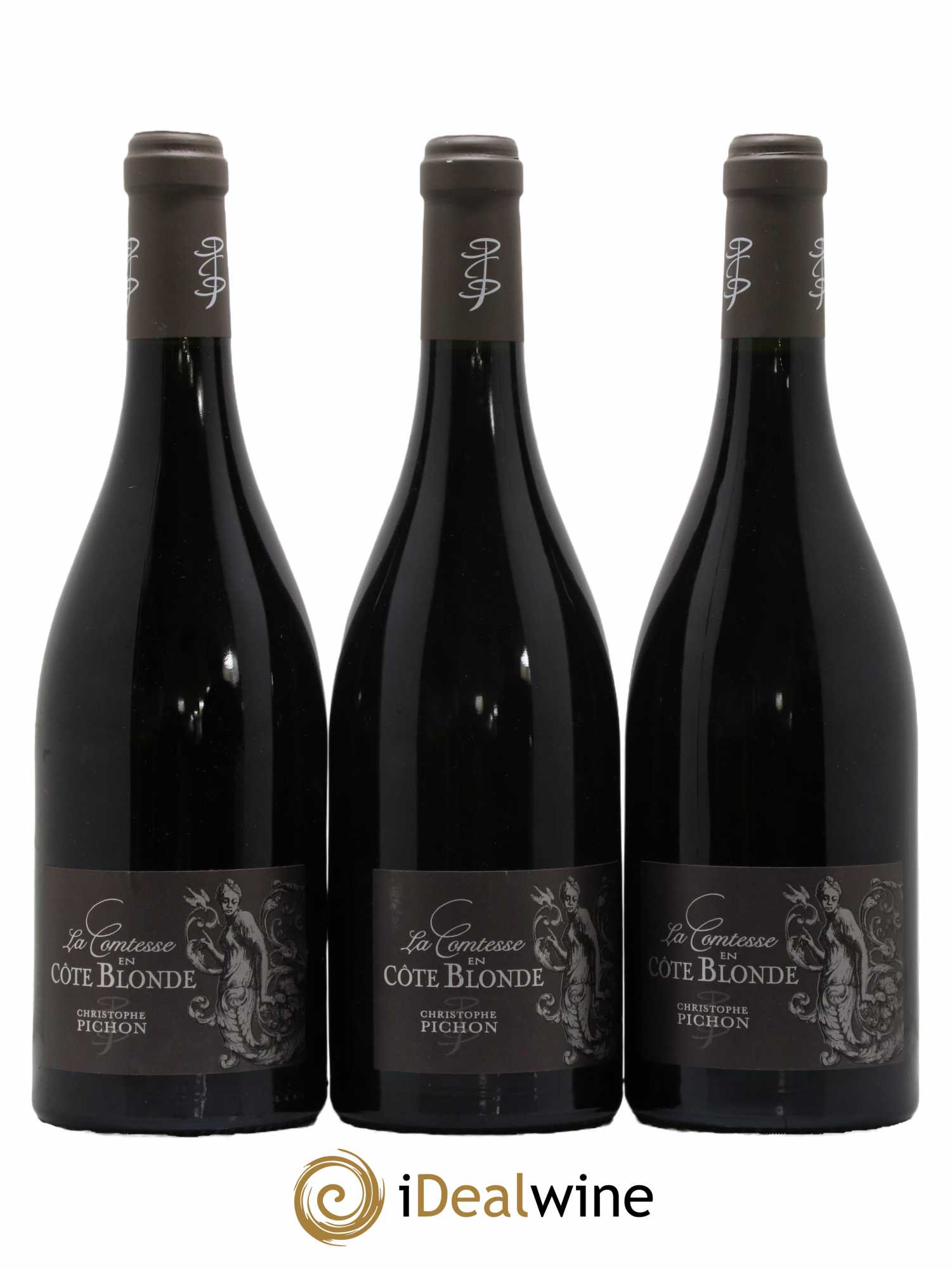 Côte-Rôtie La Comtesse en Côte Blonde Christophe Pichon (Domaine) 2011 - Lot of 3 bottles - 0
