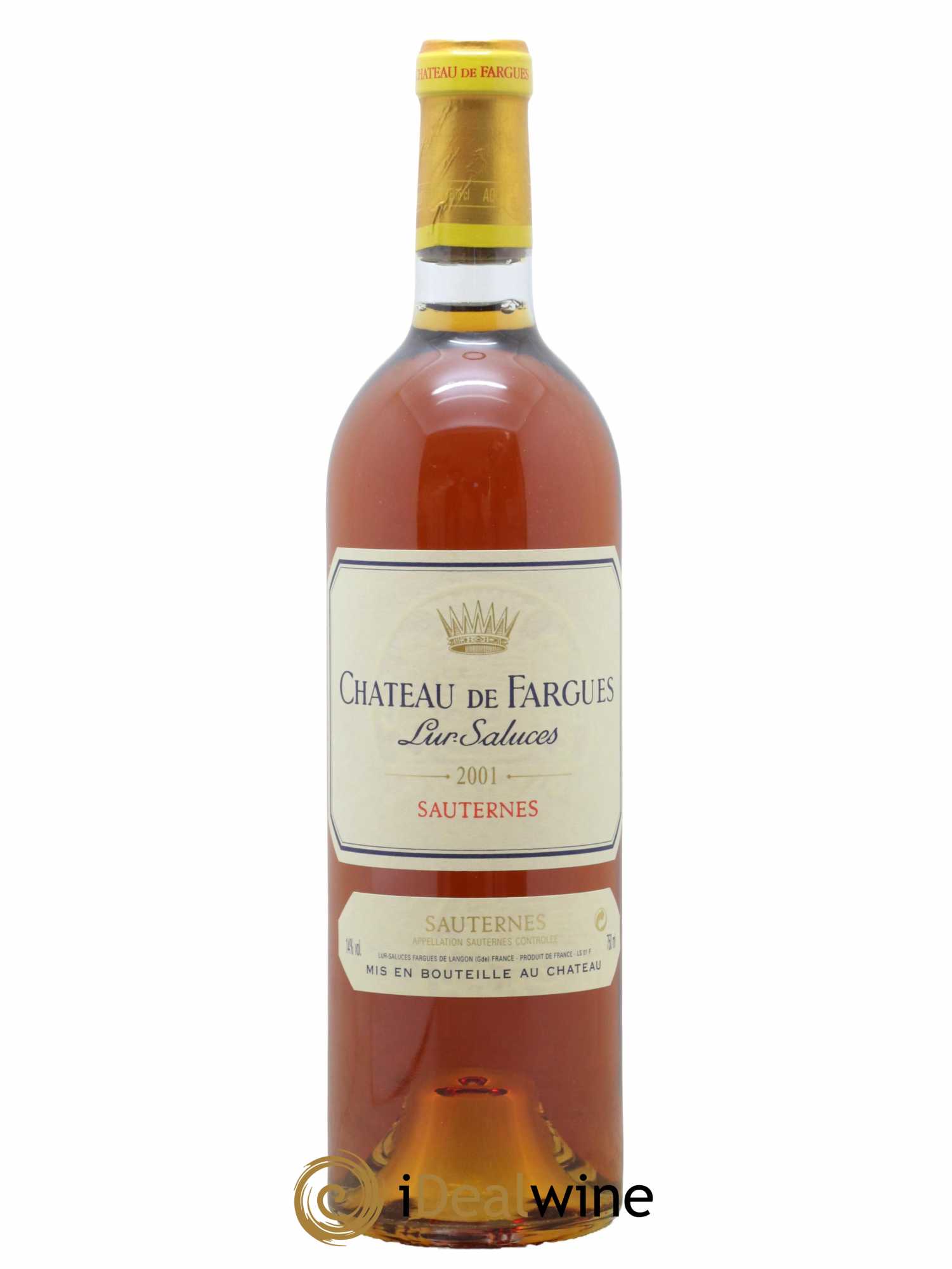 Château de Fargues 2001 - Lotto di 1 bottiglia - 0