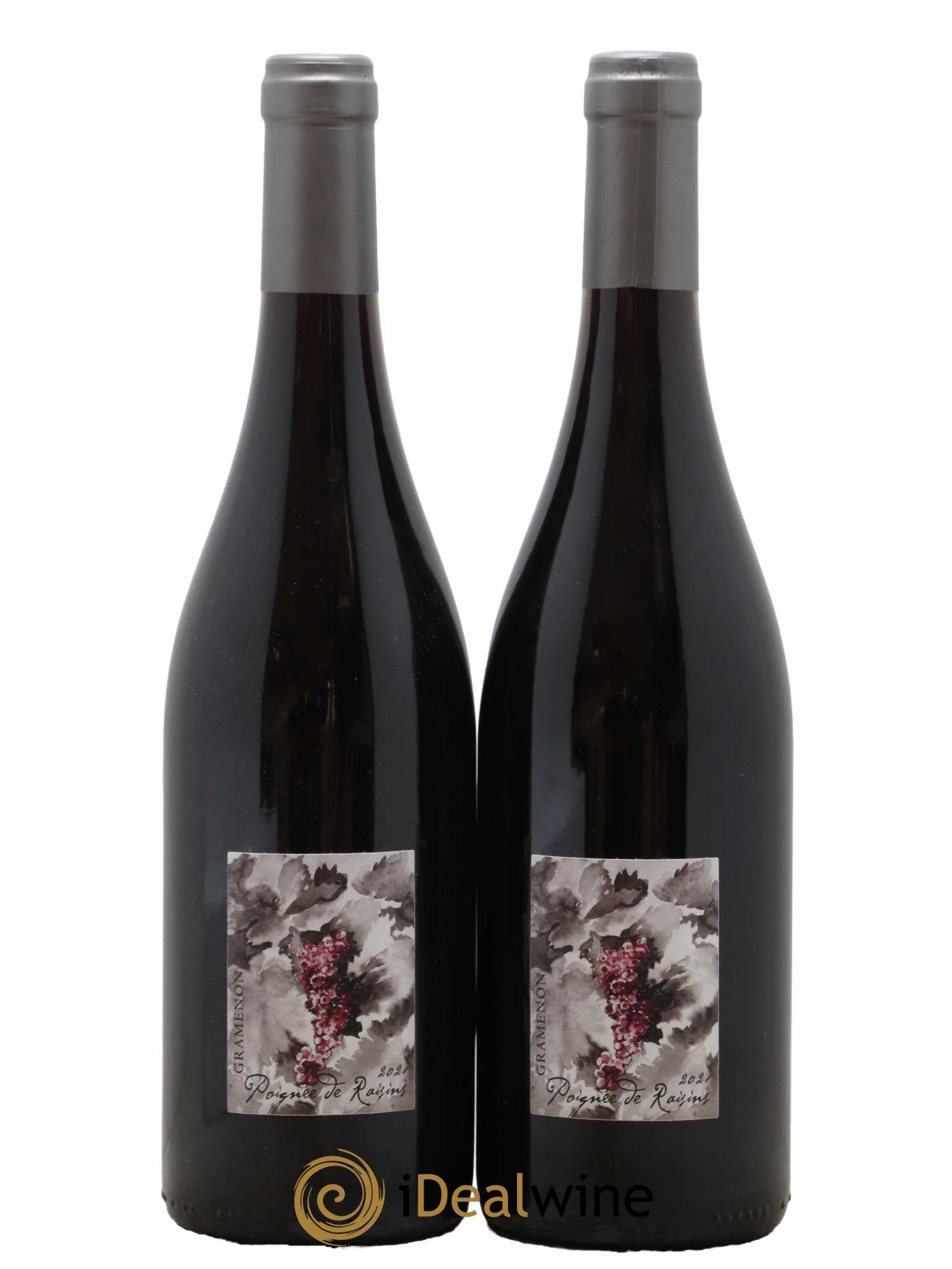 Côtes-du-Rhône Poignée de raisins Gramenon (Domaine) 2021 - Lot de 2 bouteilles - 0