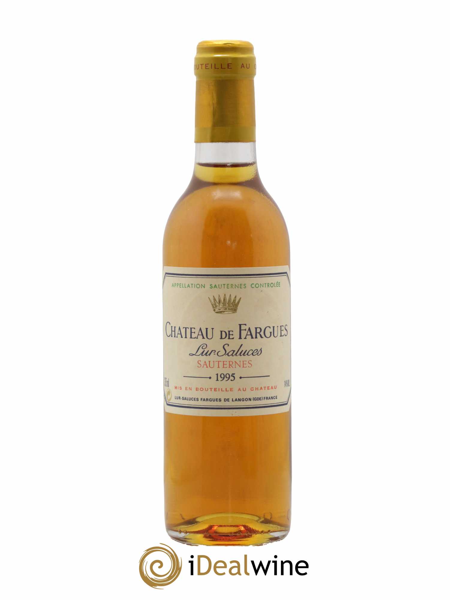 Château de Fargues 1995 - Posten von 1 Demi-Flasche - 0