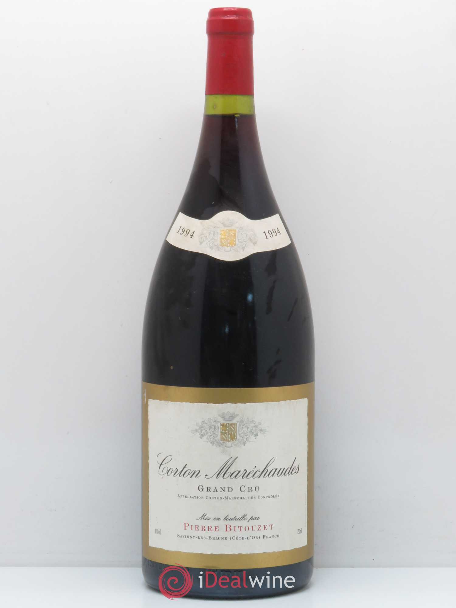 Corton Grand Cru Maréchaudes Domaine Pierre Bitouzet 1994 - Posten von 1 Magnum - 0