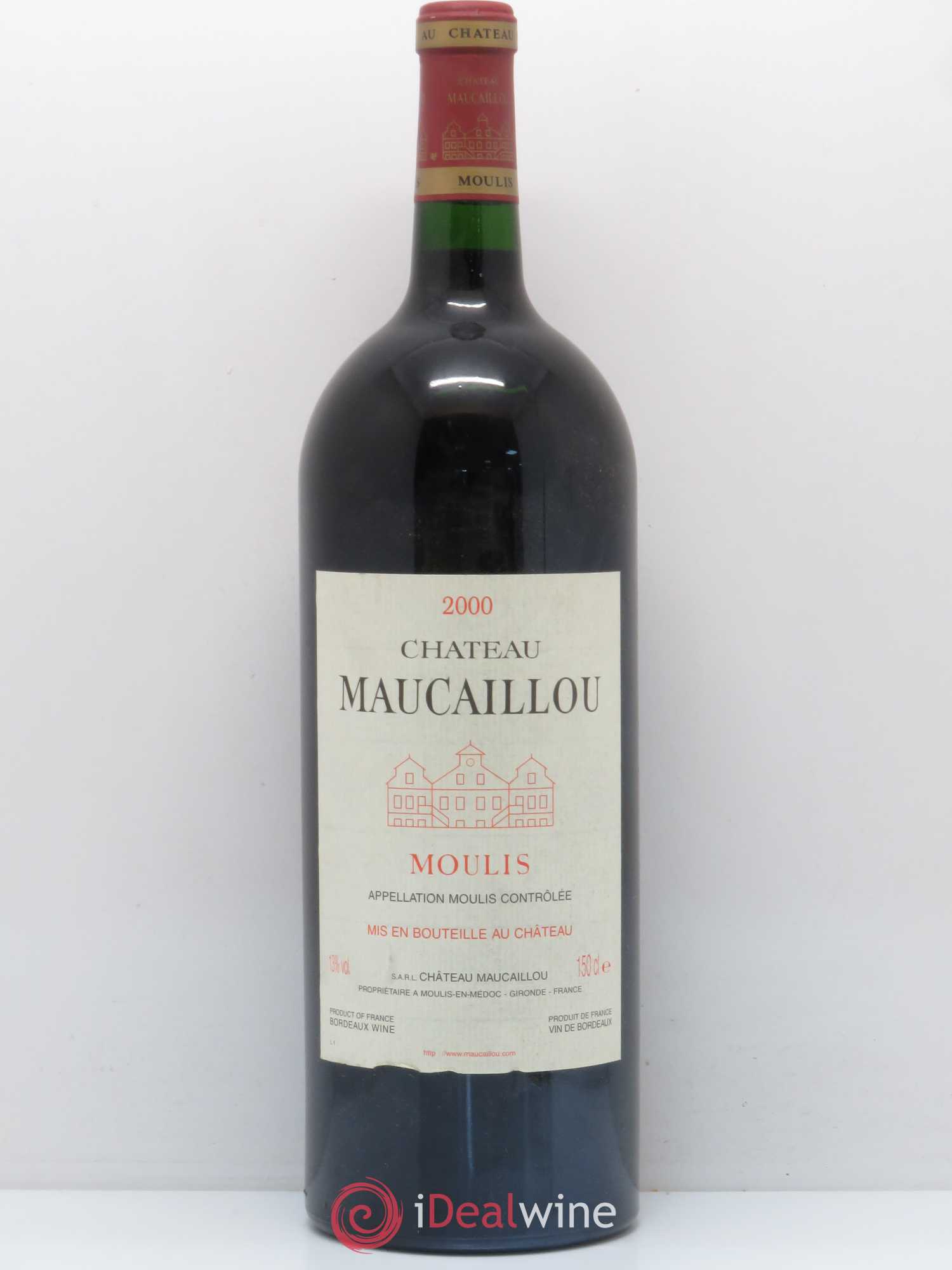 Château Maucaillou 2000 - Lot de 1 magnum - 0