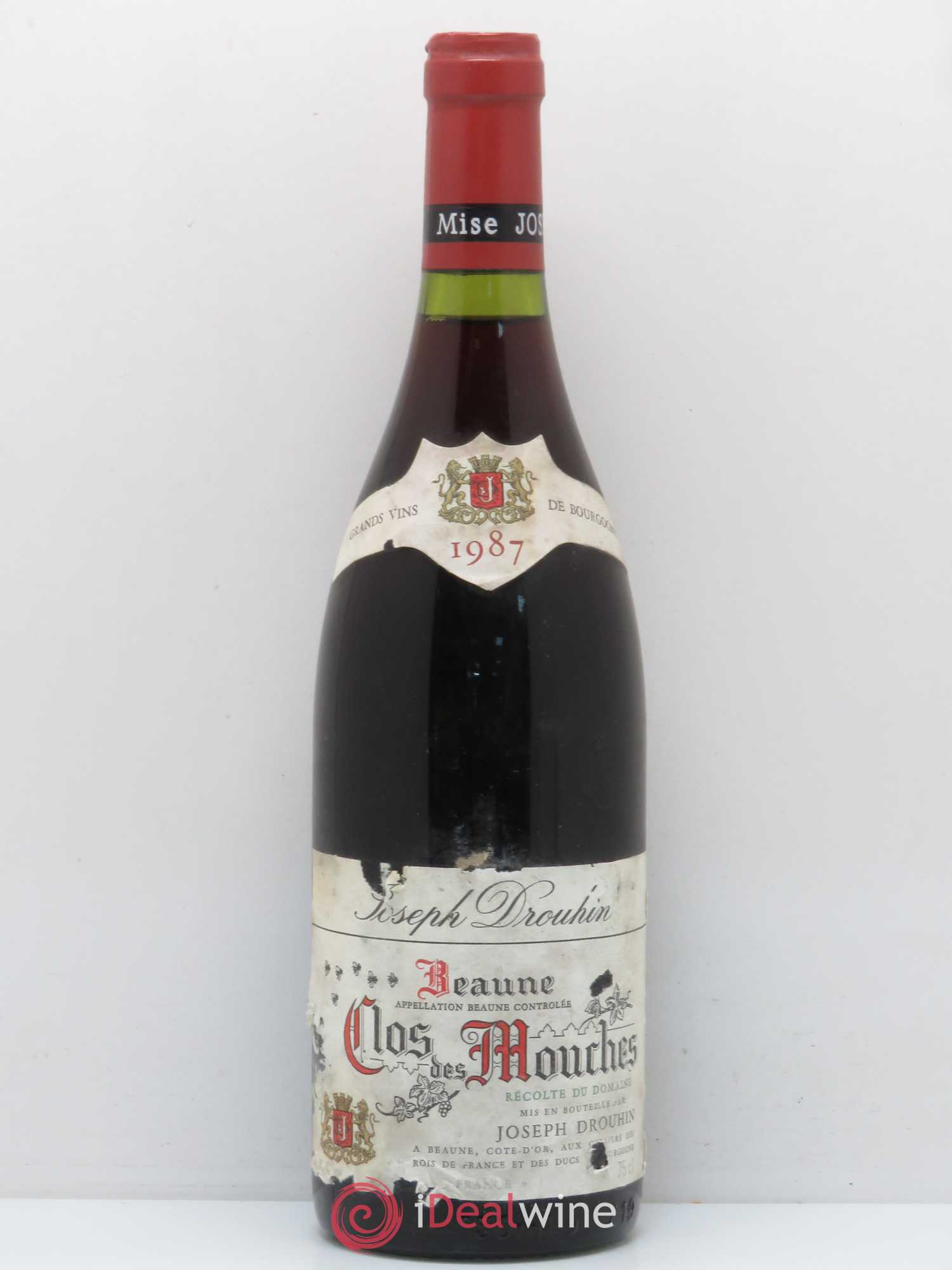 Beaune 1er Cru Clos des Mouches Joseph Drouhin 1987 - Lot de 1 bouteille - 0