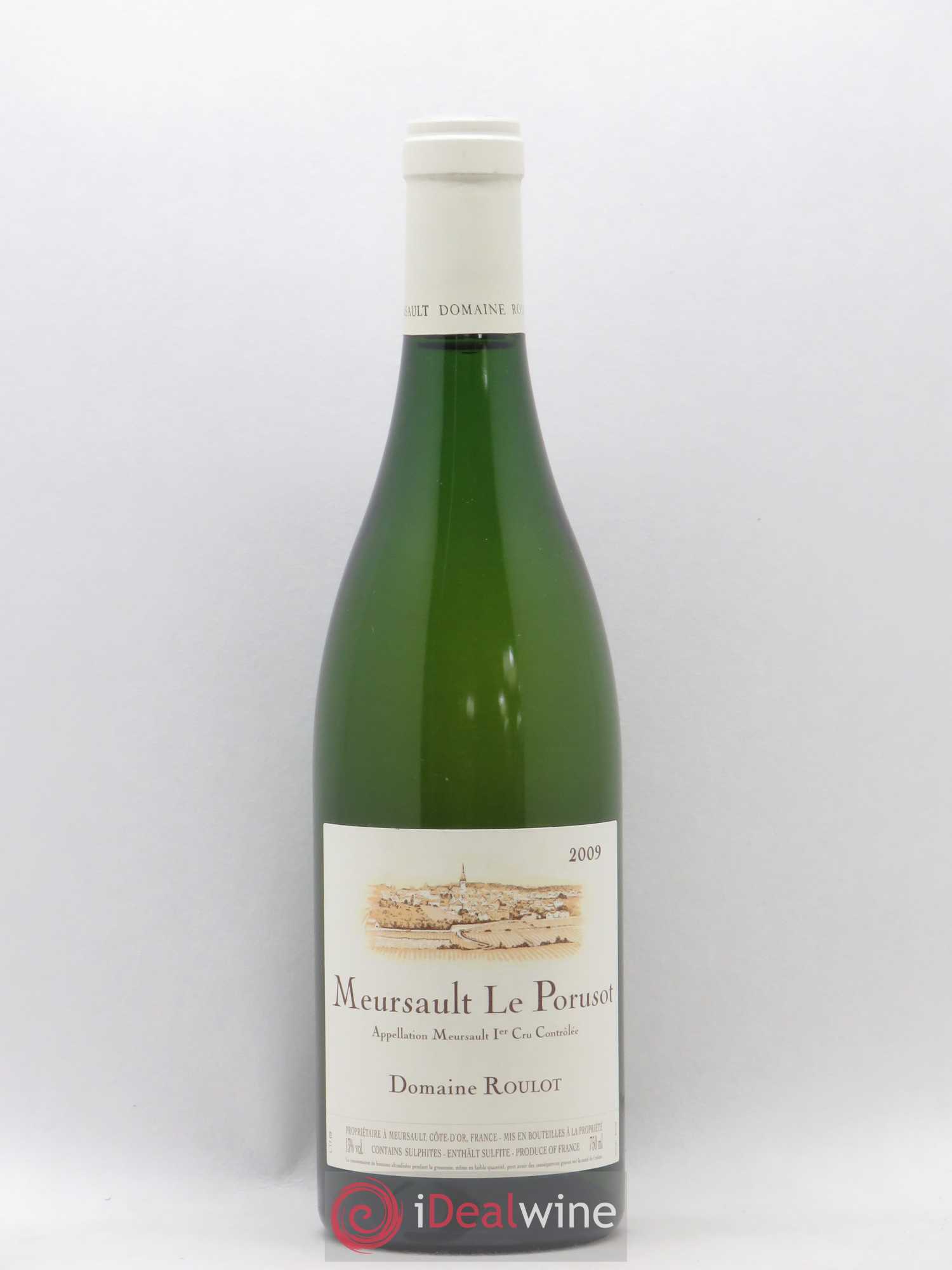 Meursault 1er Cru Le Porusot Roulot (Domaine) 2009 - Lot de 1 bouteille - 0
