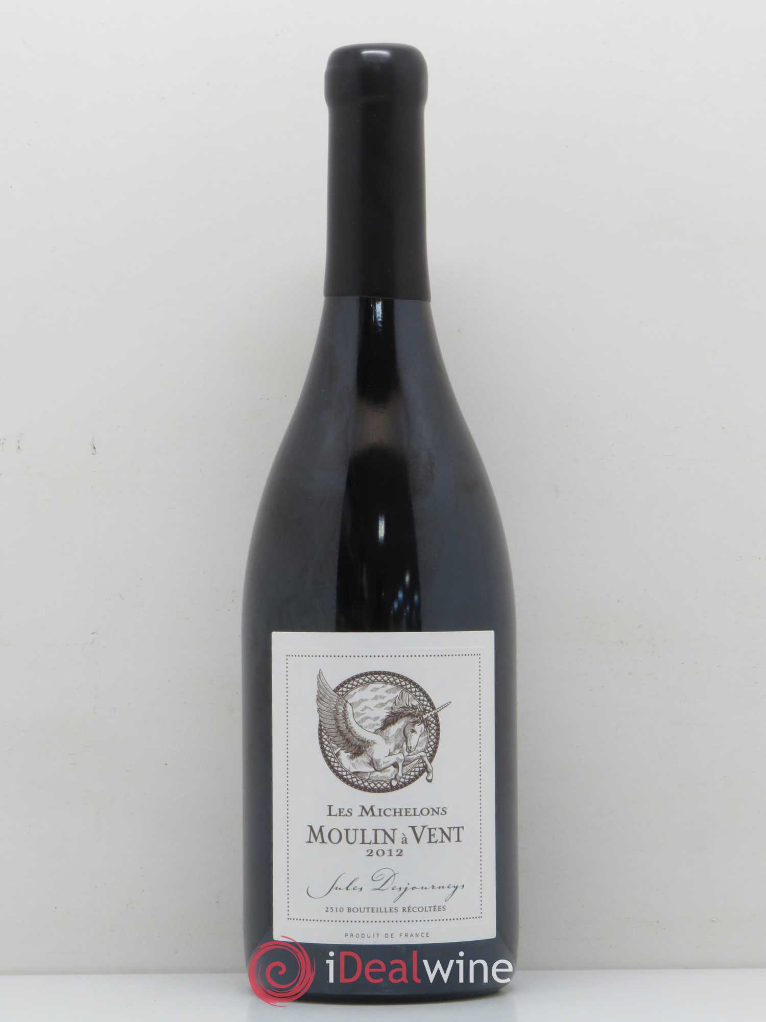 Moulin-à-Vent Les Michelons Vieilles Vignes Jules Desjourneys 2012 - Posten von 1 Flasche - 0