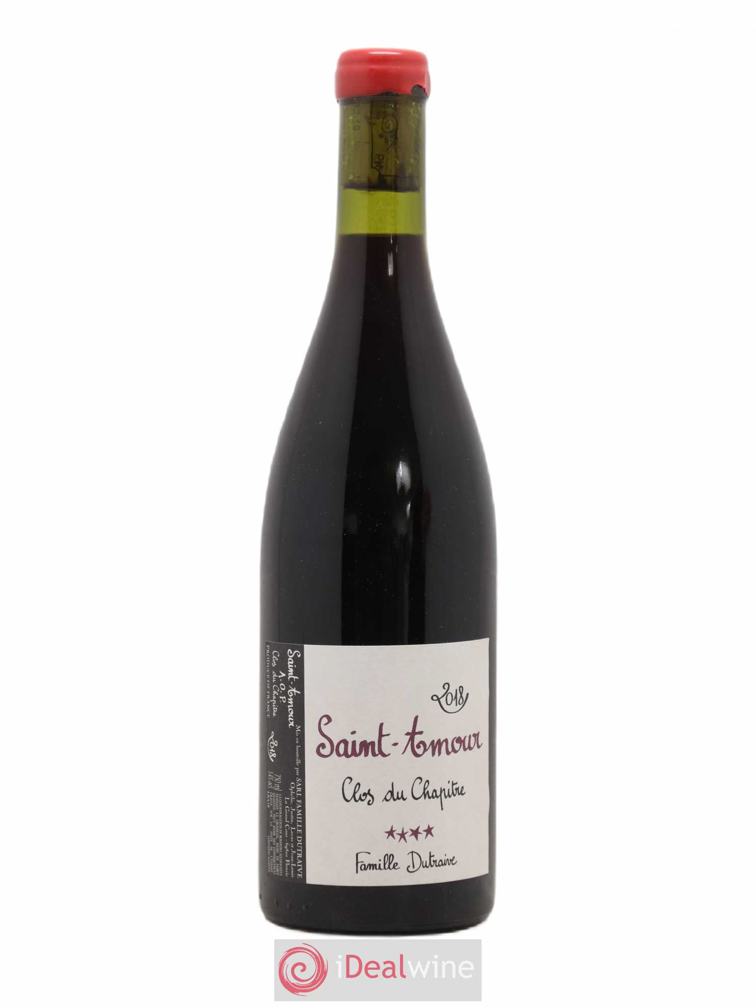 Saint-Amour Clos du Chapitre Famille Dutraive (sans prix de réserve) 2018 - Lot de 1 bouteille - 0