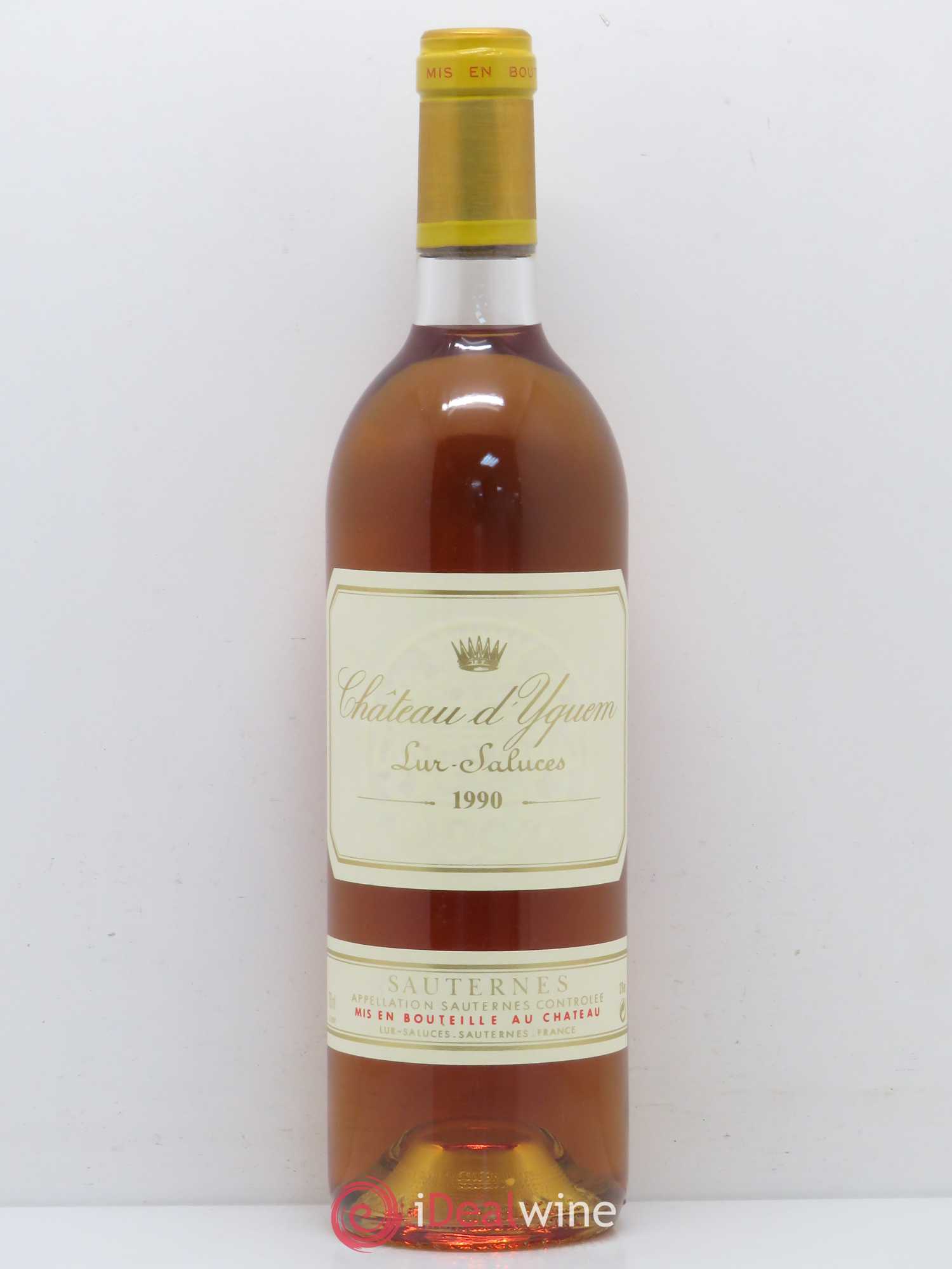 Château d' Yquem 1er Cru Classé Supérieur 1990 - Lotto di 1 bottiglia - 0